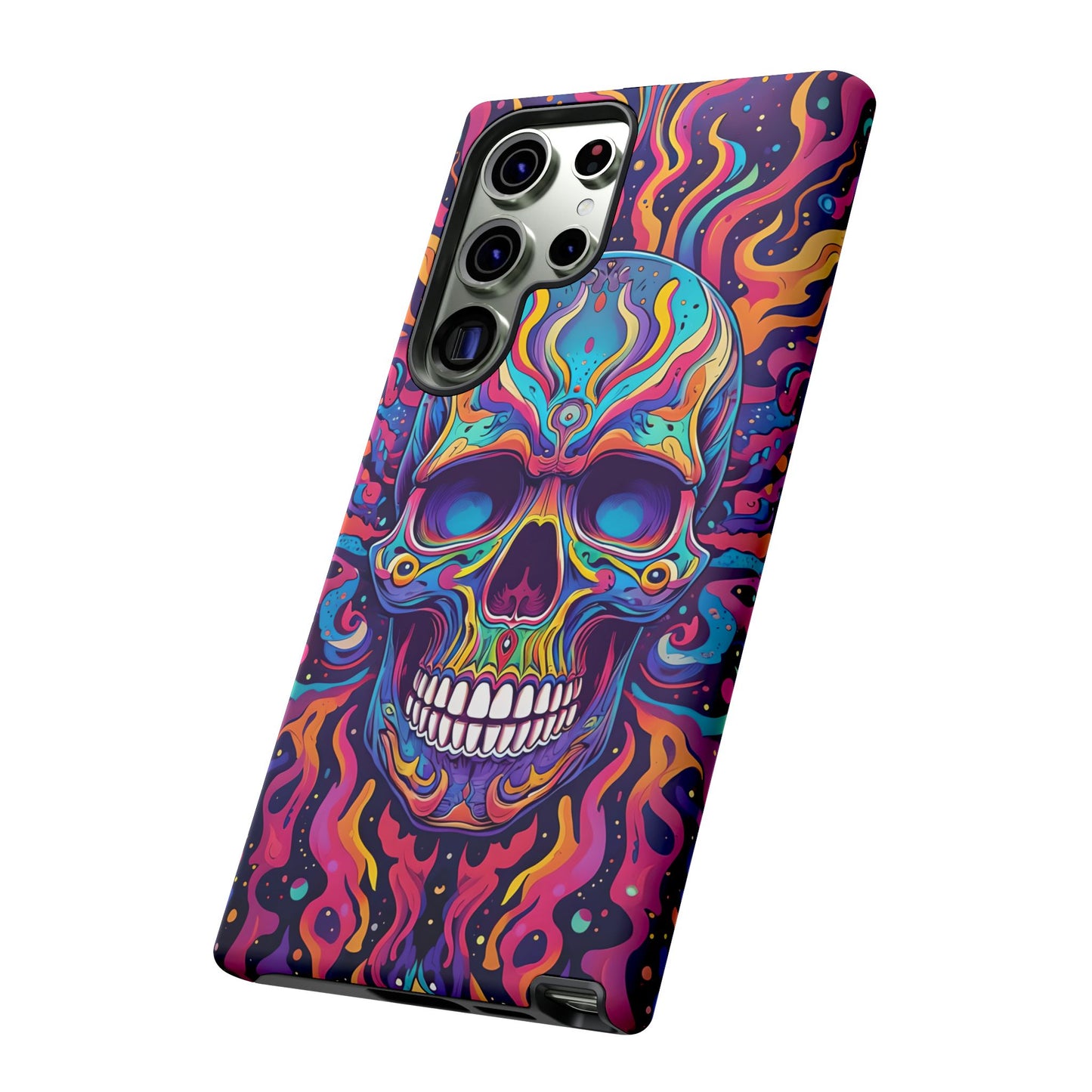 Colorful Skull Phone Case - Tough Cases for Bold Personalities