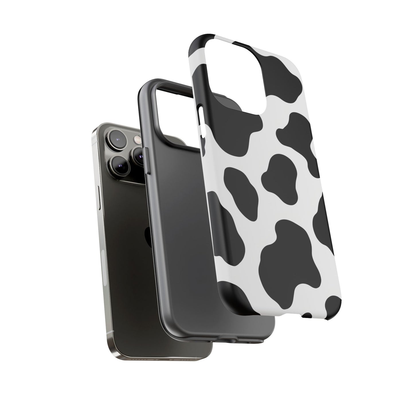 Cow Print Phone Case - Tough Cases for Trendy Protection