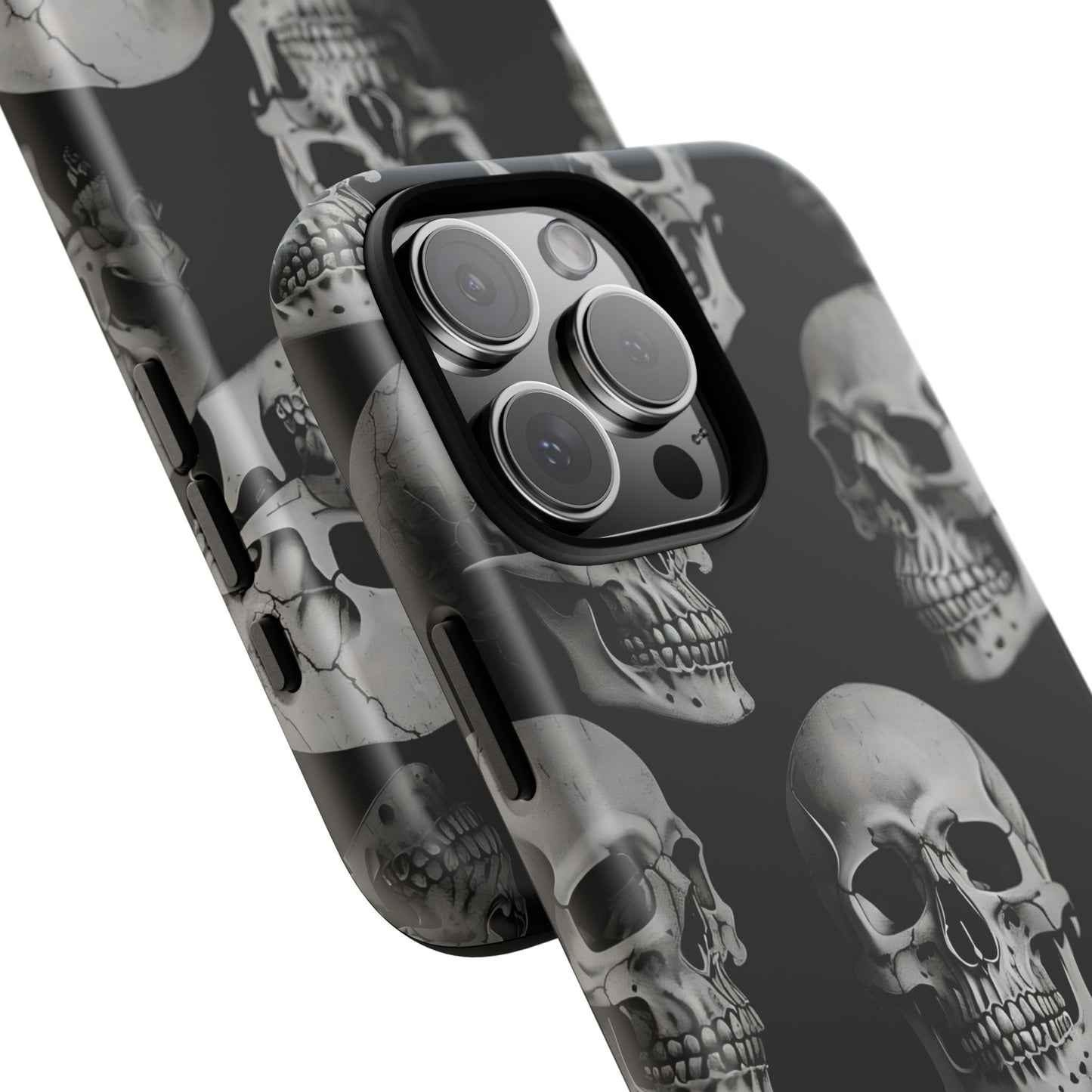 Skull Print Phone Case - Tough Cases for Bold Style