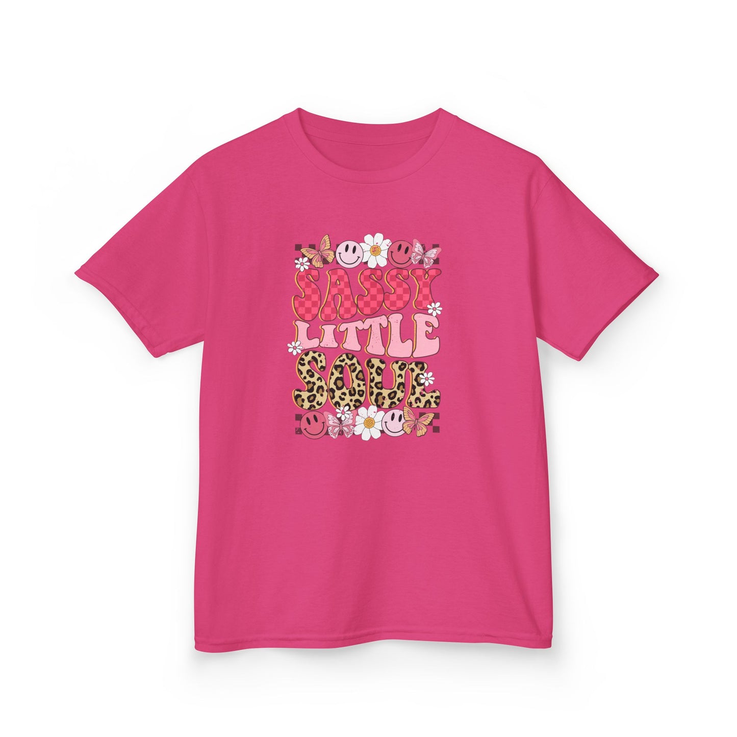 Sassy Little Soul Kids Tee - Fun & Trendy Heavy Cotton Shirt for Children
