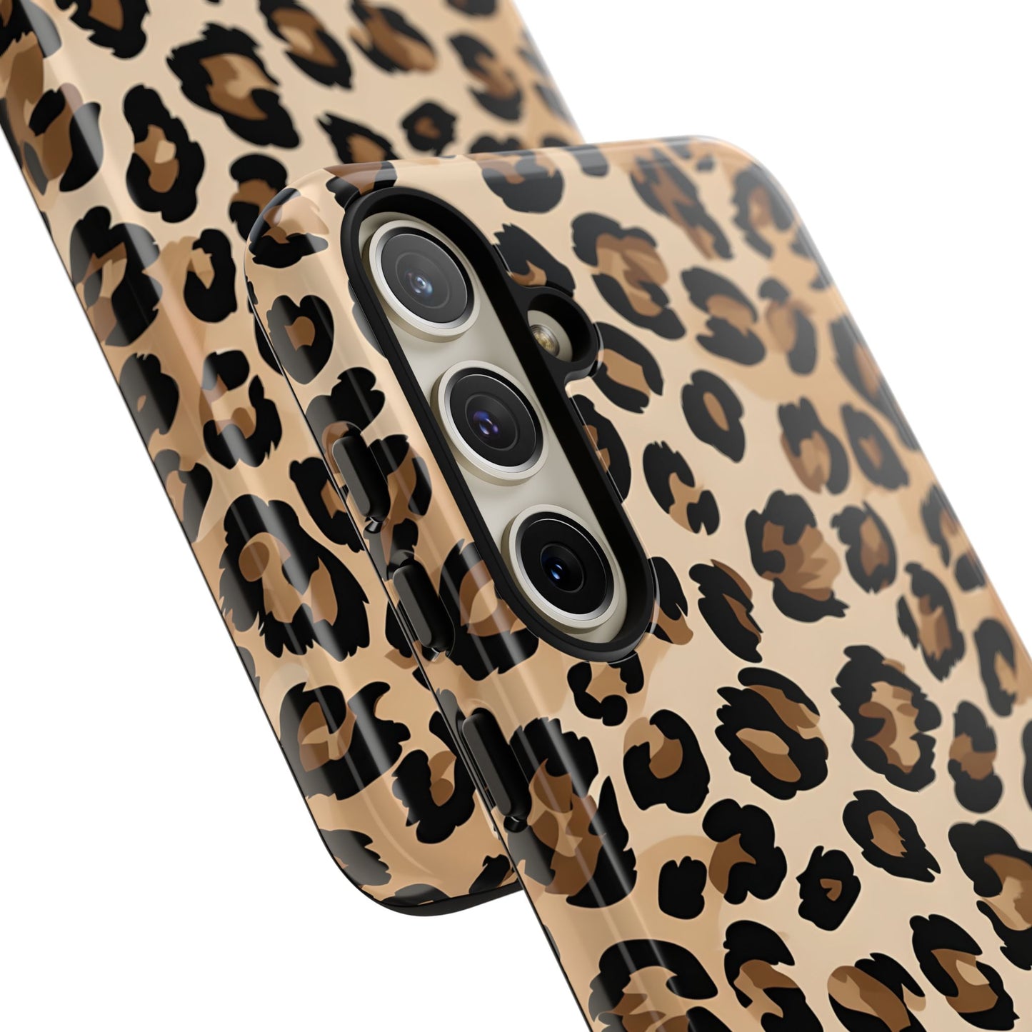 Wild Leopard Print Phone Case - Tough Protection for Animal Lovers