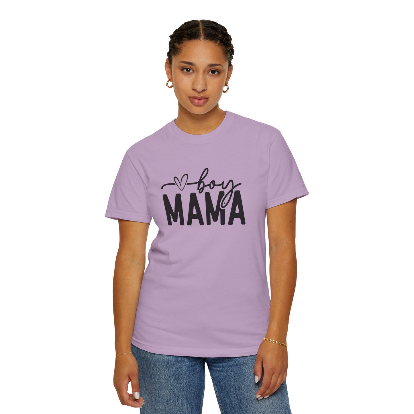 Boy Mama Unisex Garment-Dyed T-Shirt - Perfect for Moms on Special Occasions