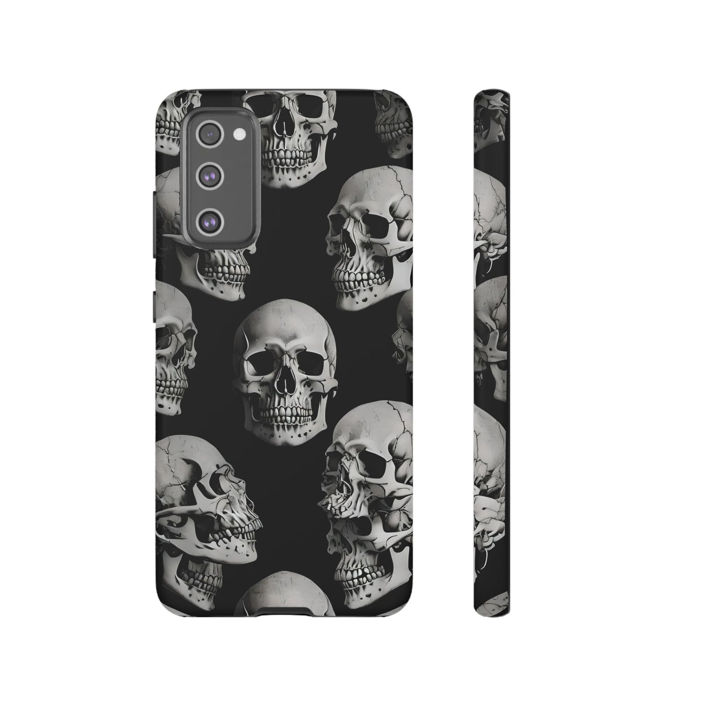 Skull Print Phone Case - Tough Cases for Bold Style