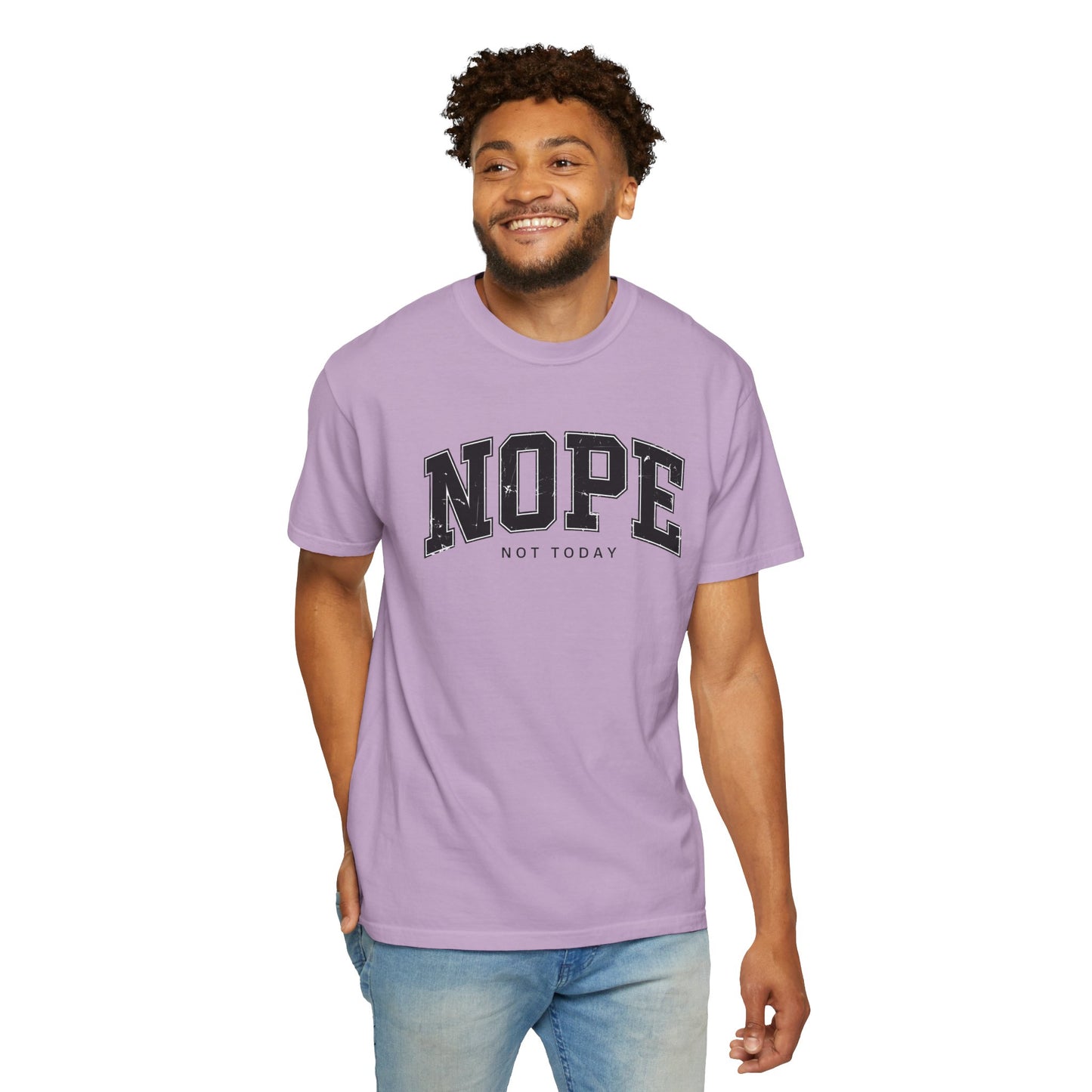Unisex NOPE Not Today T-Shirt - Casual Humor Tee for Everyday Wear
