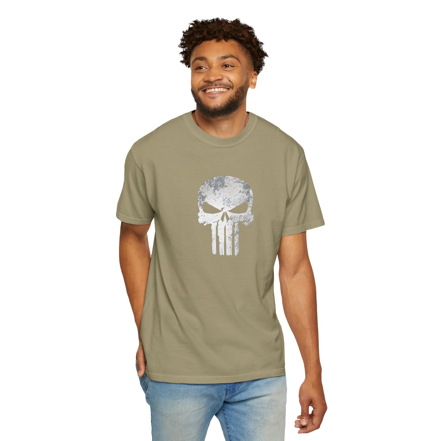 Unisex Skull Graphic T-Shirt - Trendy, Casual Wear for Edgy Style