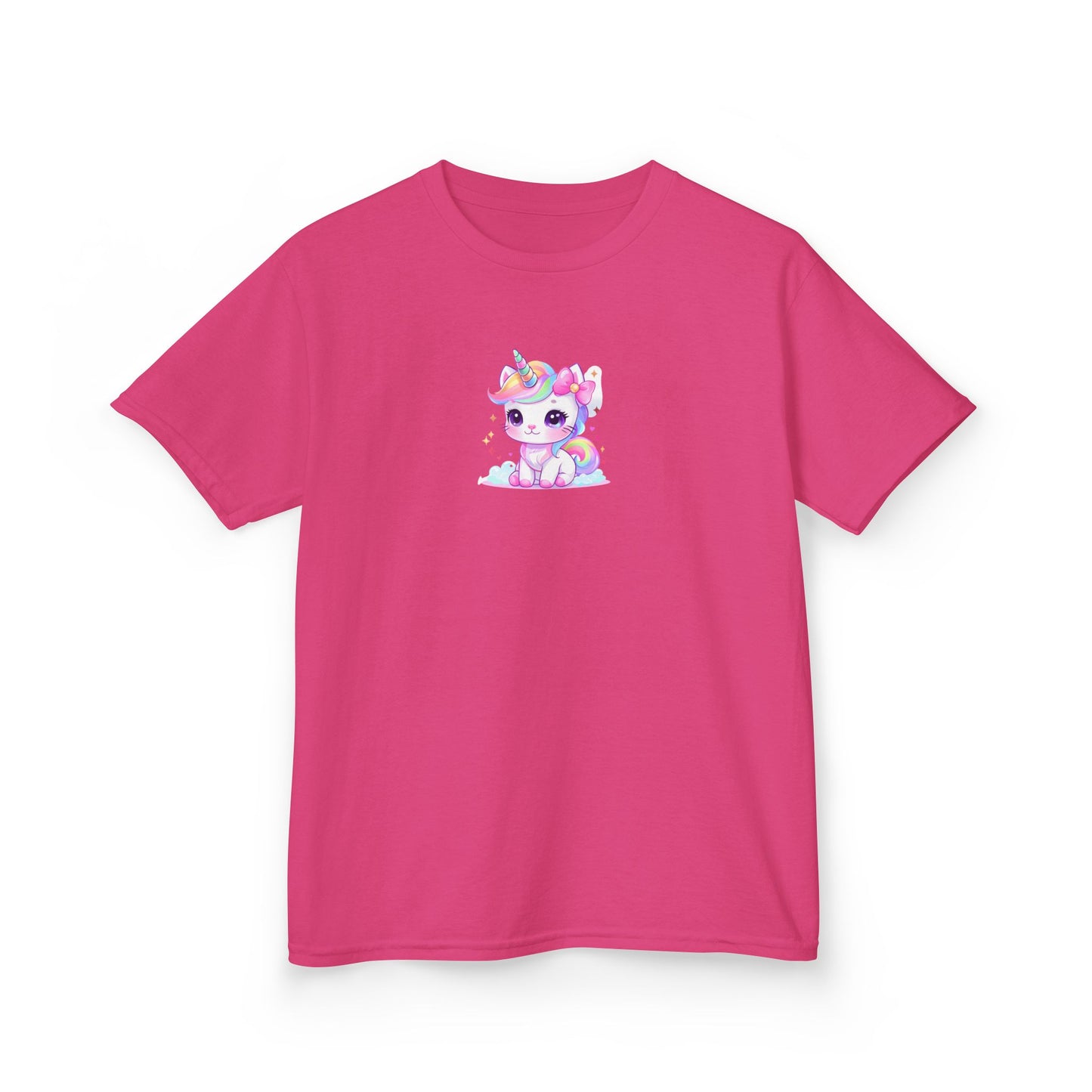 Whimsical Unicorn Kids Heavy Cotton Tee - Perfect for Birthdays & Parties
