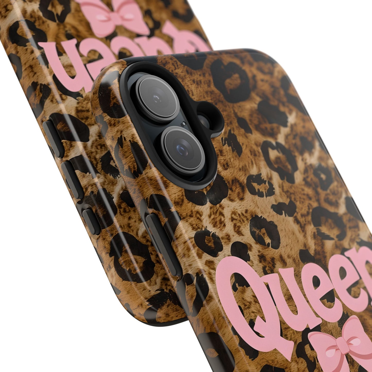 Queen Leopard Print Tough Phone Case