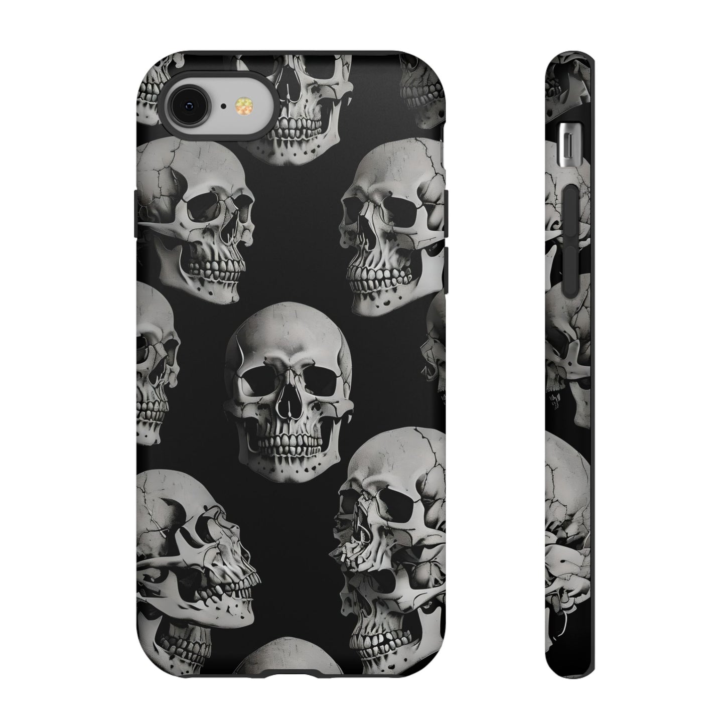 Skull Print Phone Case - Tough Cases for Bold Style