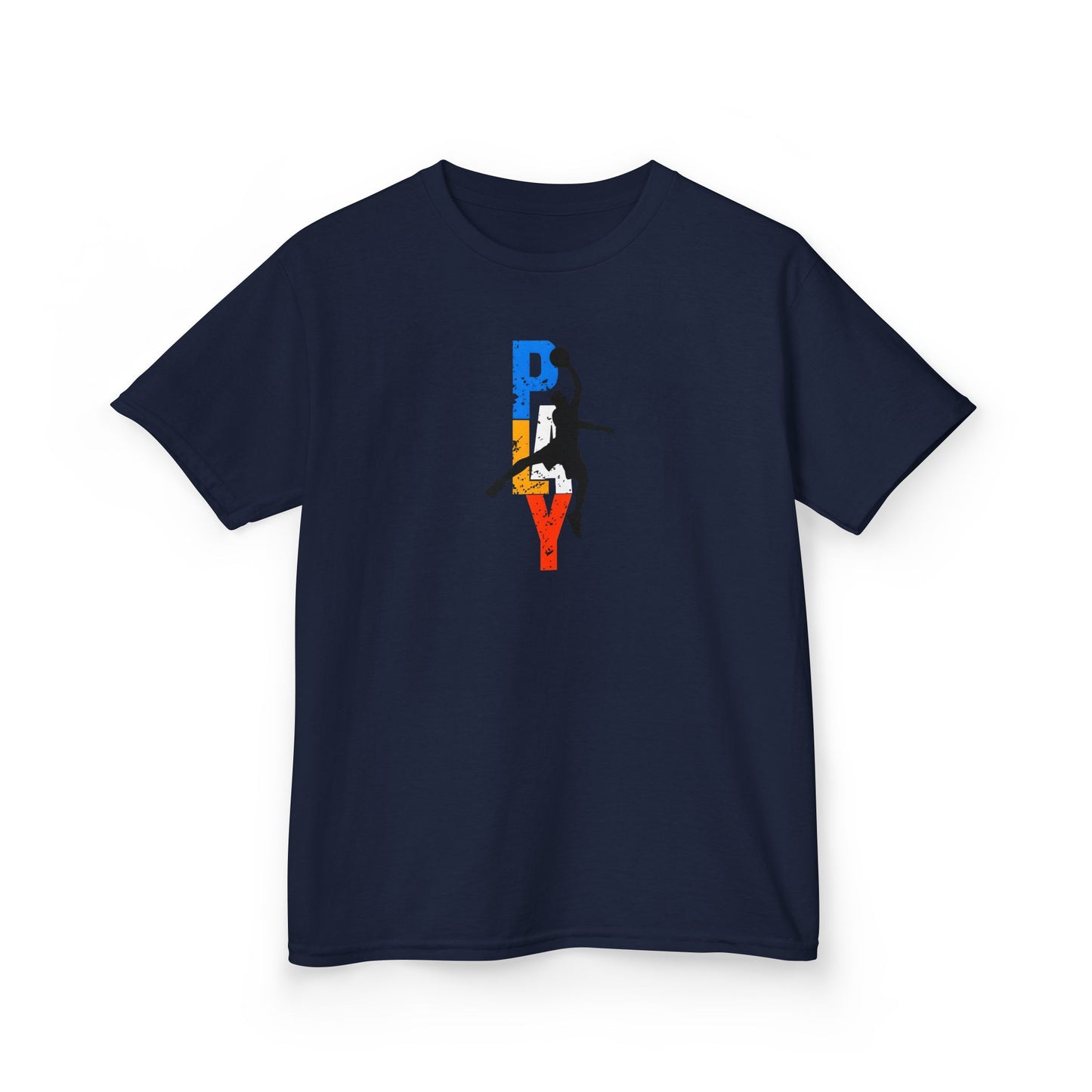 Playful Basketball Kids Tee - Fun Cotton Shirt for Young Athletes