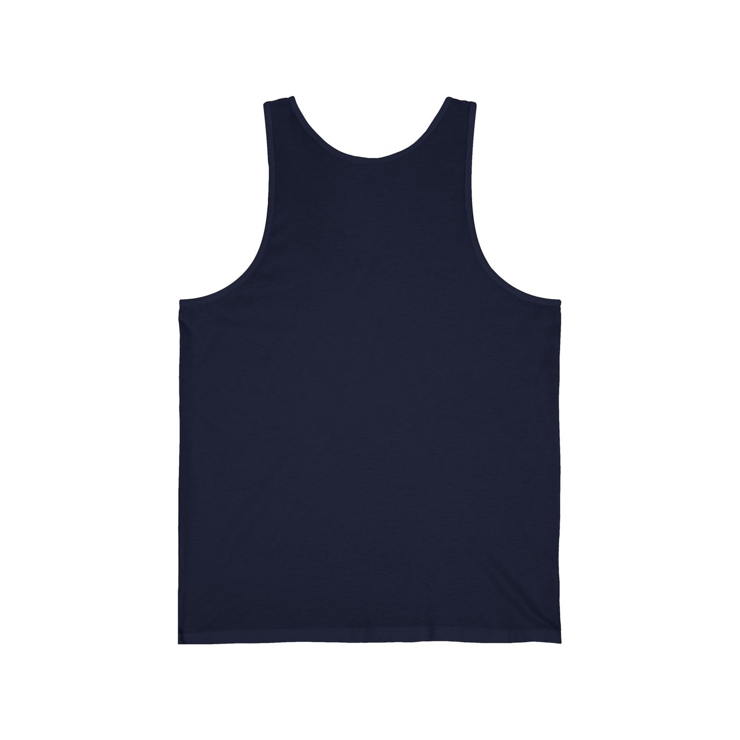 Never Give Up Unisex Jersey Tank - Motivational Workout Top