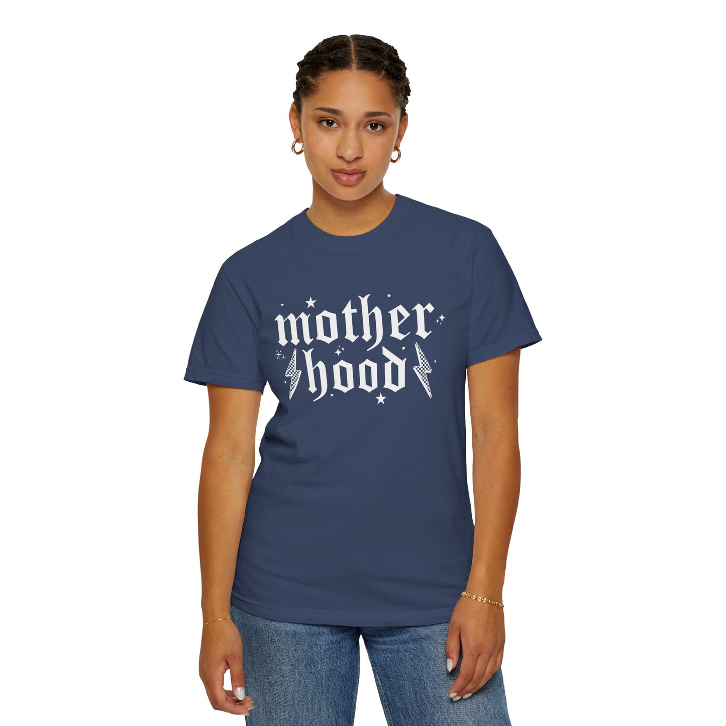 Motherhood Unisex Garment-Dyed T-Shirt - Celebrating Moms in Style