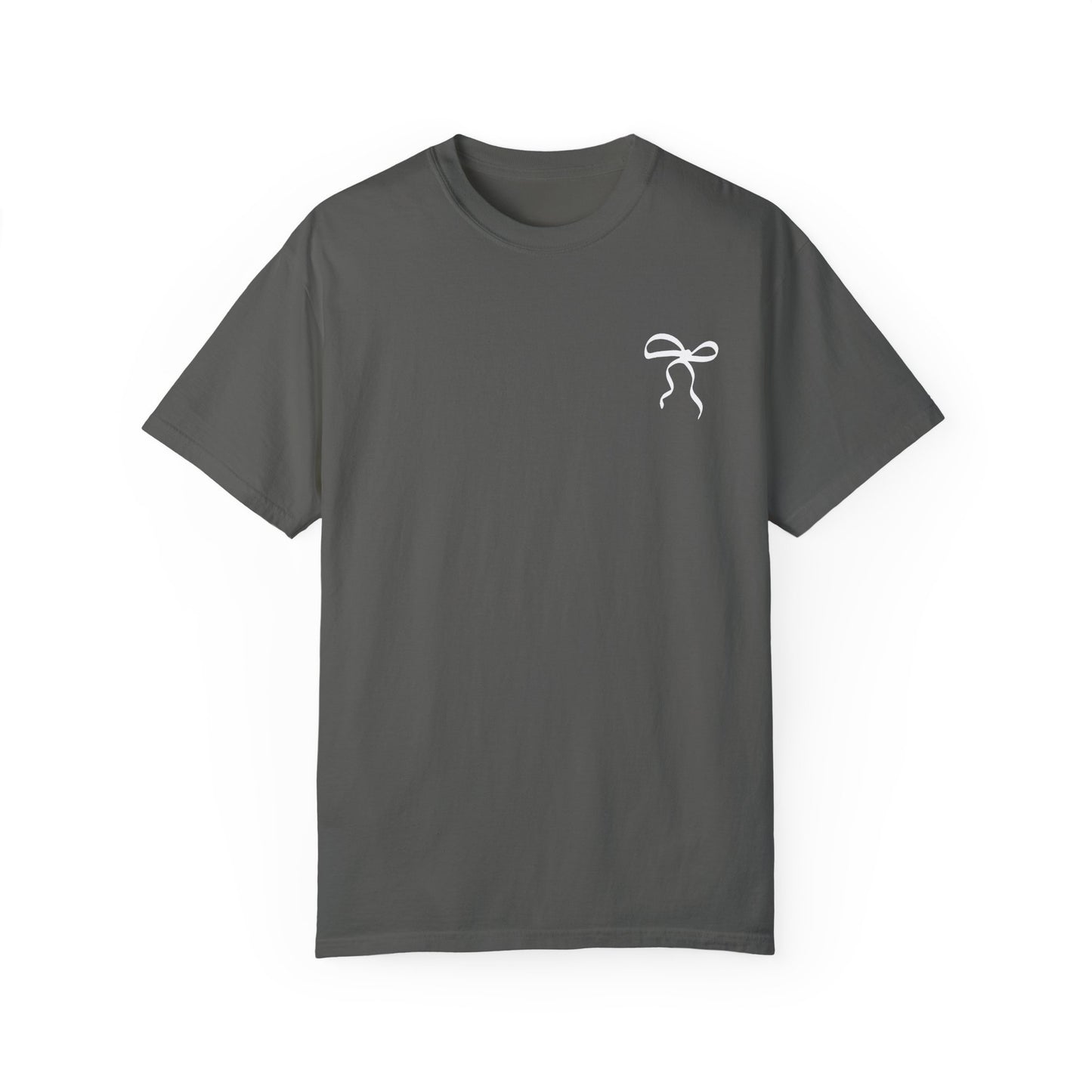 Inspirational T-Shirt with Bow Design – "But God"