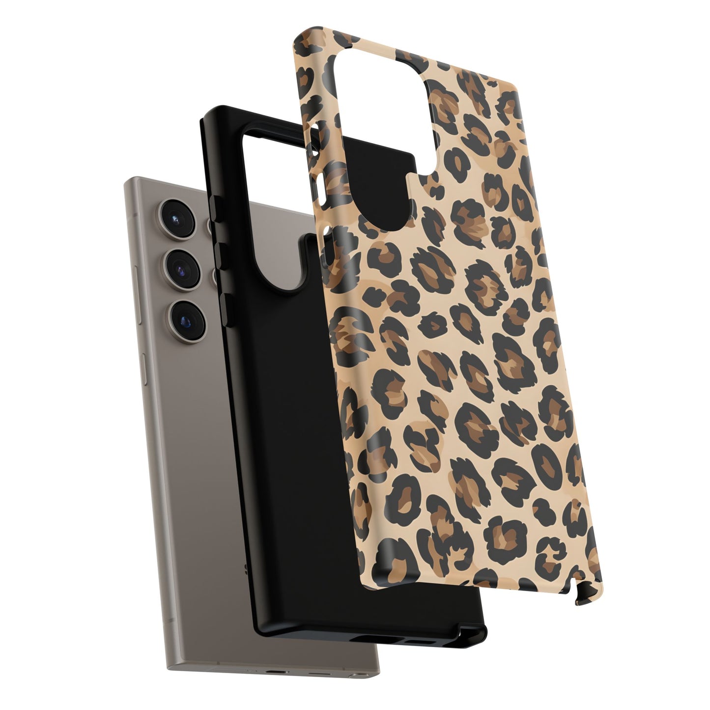 Wild Leopard Print Phone Case - Tough Protection for Animal Lovers