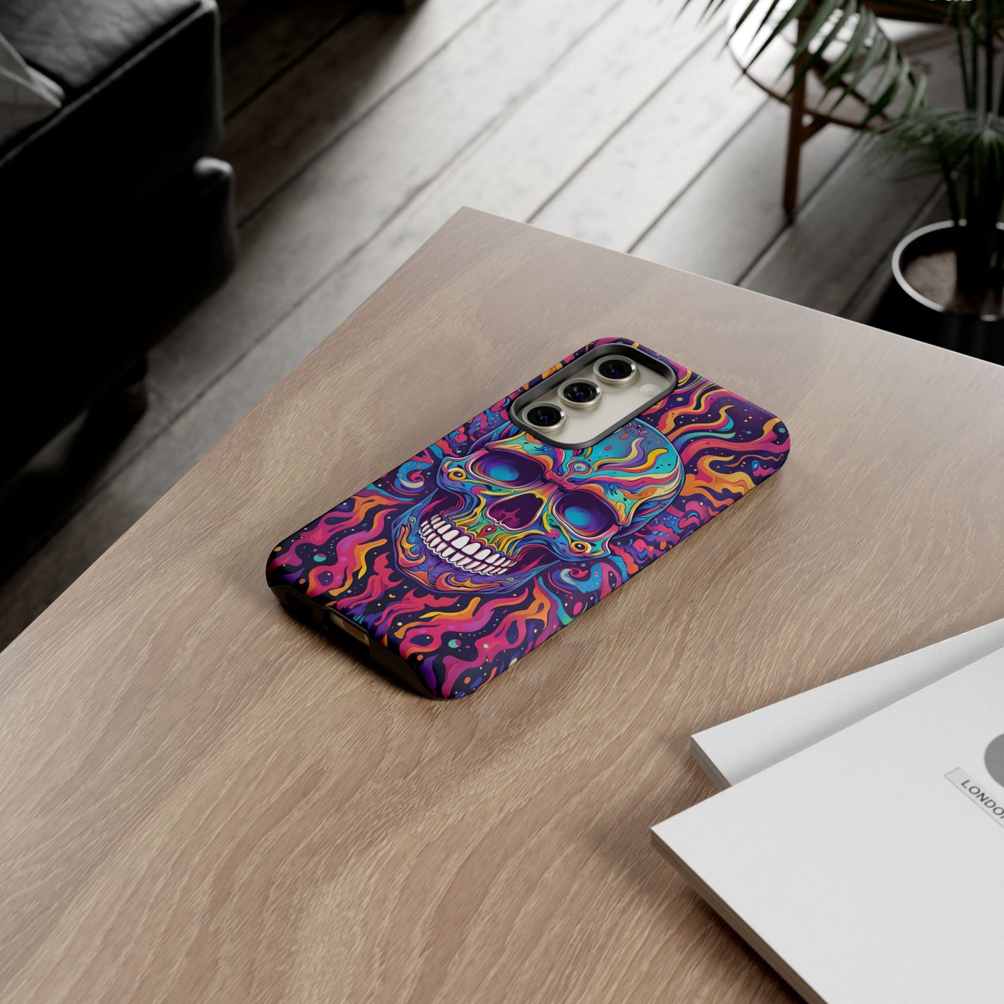 Colorful Skull Phone Case - Tough Cases for Bold Personalities