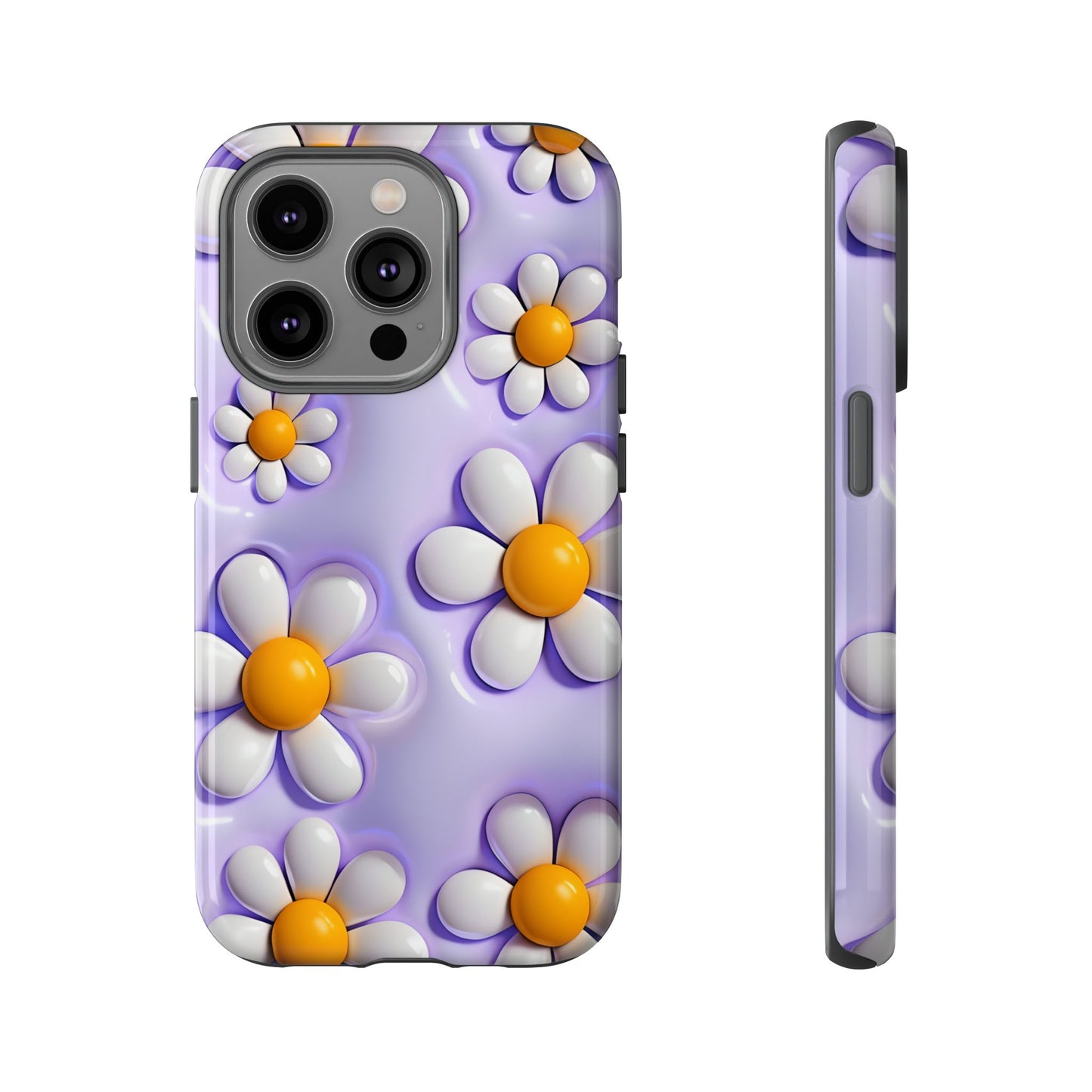 Daisy Floral Phone Case - Tough Cases for Flower Power Vibes