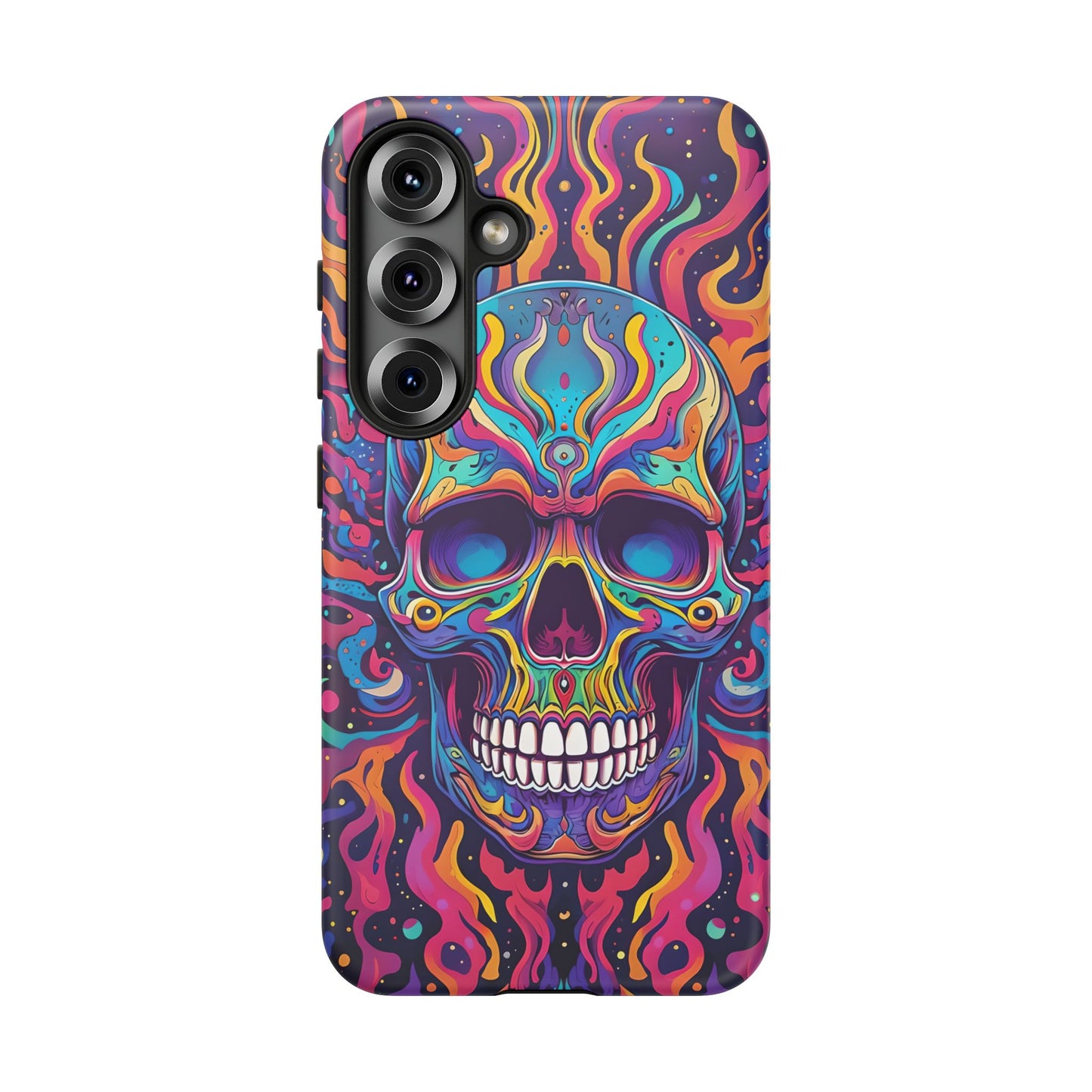 Colorful Skull Phone Case - Tough Cases for Bold Personalities
