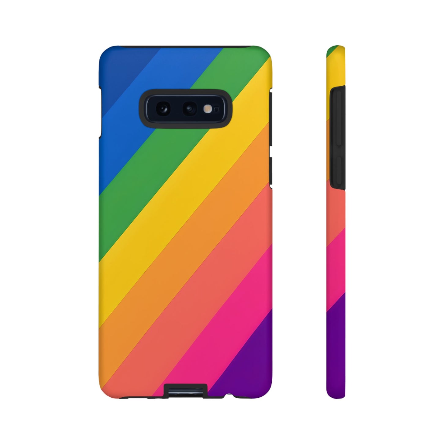 Vibrant Rainbow Phone Case - Tough & Stylish