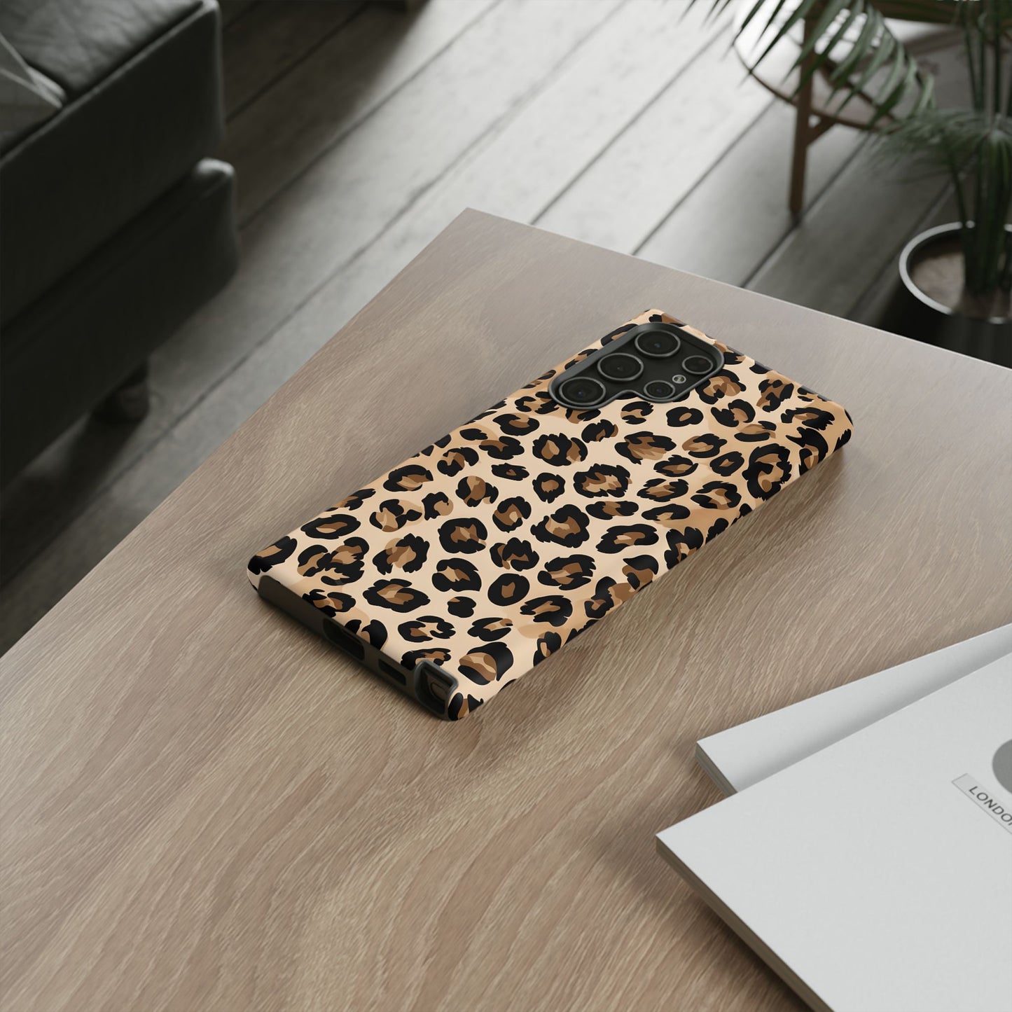 Wild Leopard Print Phone Case - Tough Protection for Animal Lovers