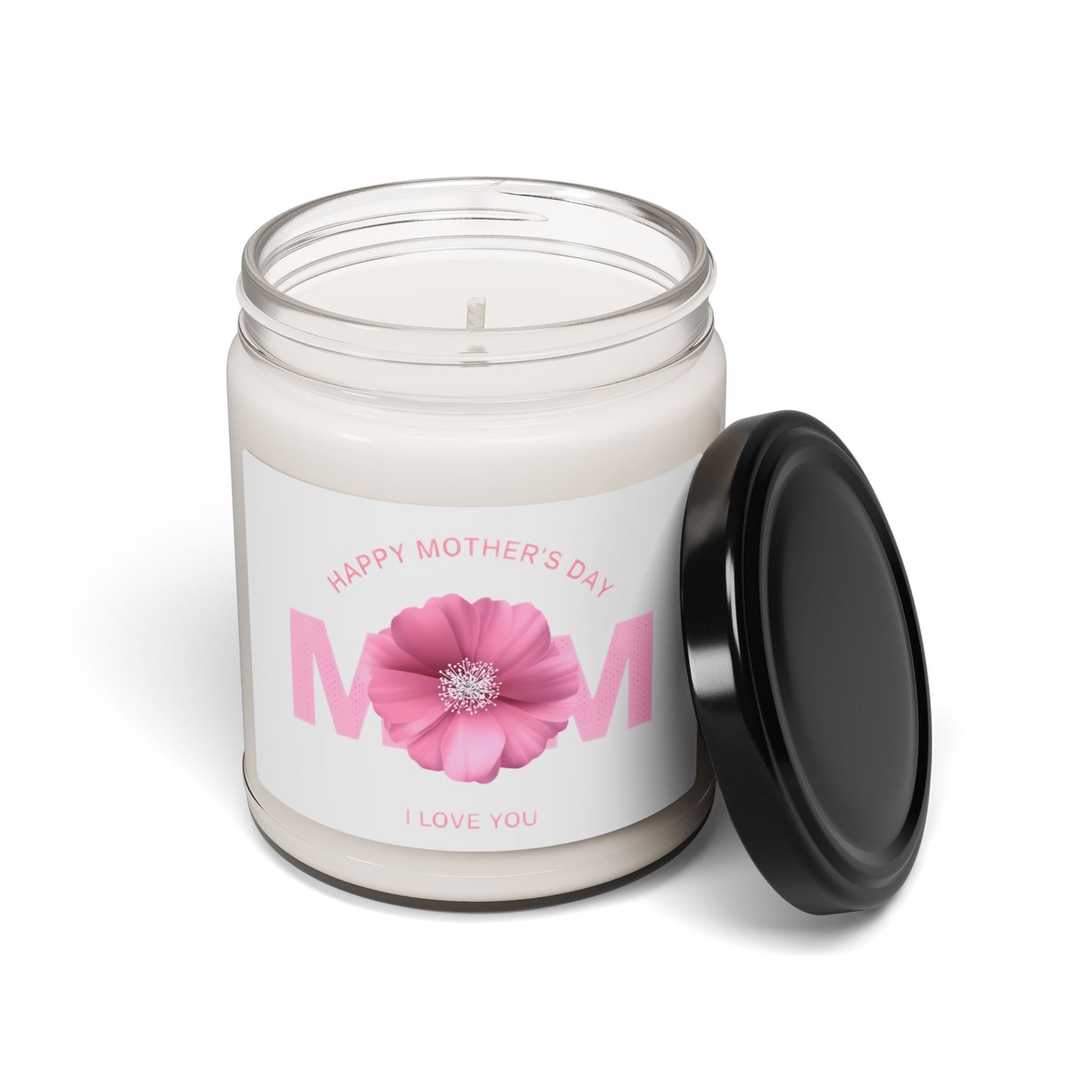 Mother's Day Scented Soy Candle - 9oz Floral Gift for Mom
