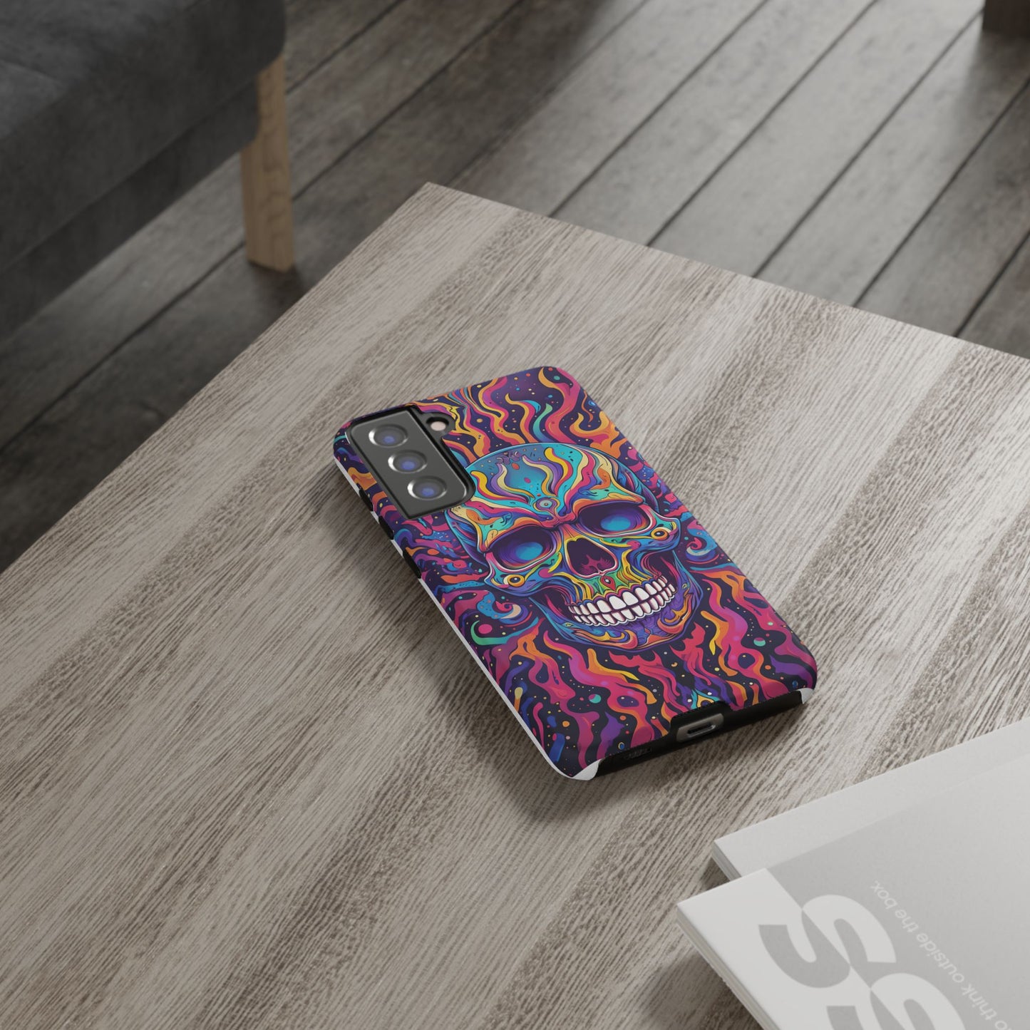 Colorful Skull Phone Case - Tough Cases for Bold Personalities