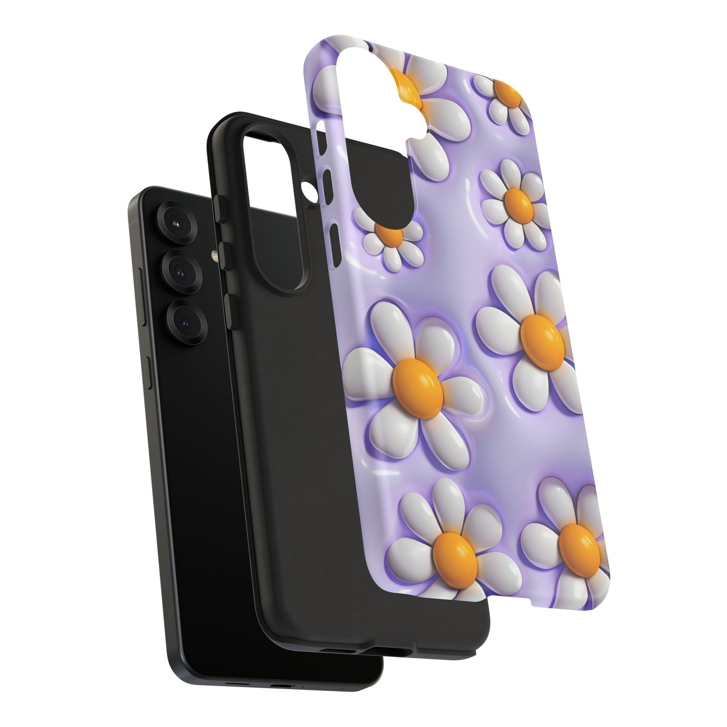 Daisy Floral Phone Case - Tough Cases for Flower Power Vibes