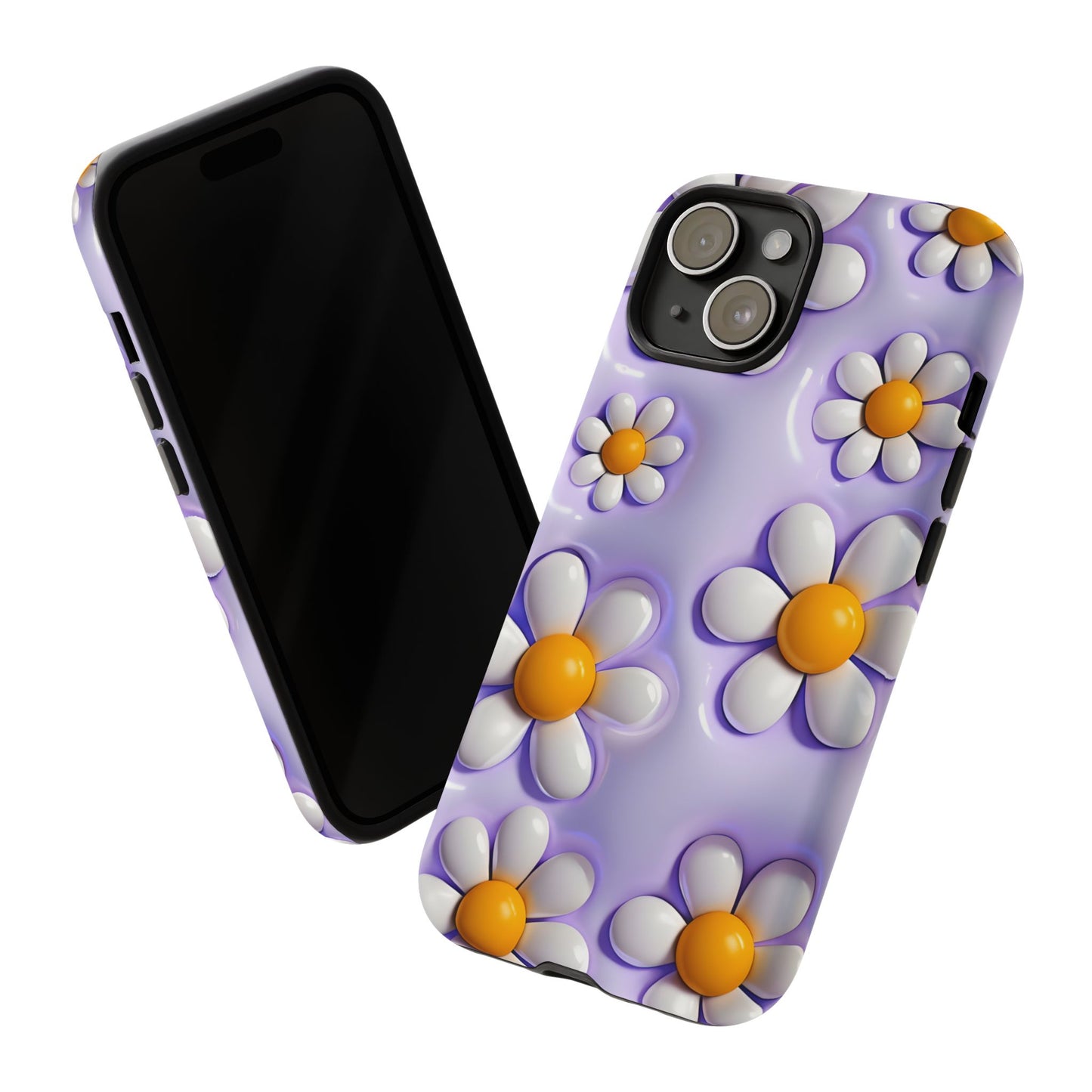 Daisy Floral Phone Case - Tough Cases for Flower Power Vibes