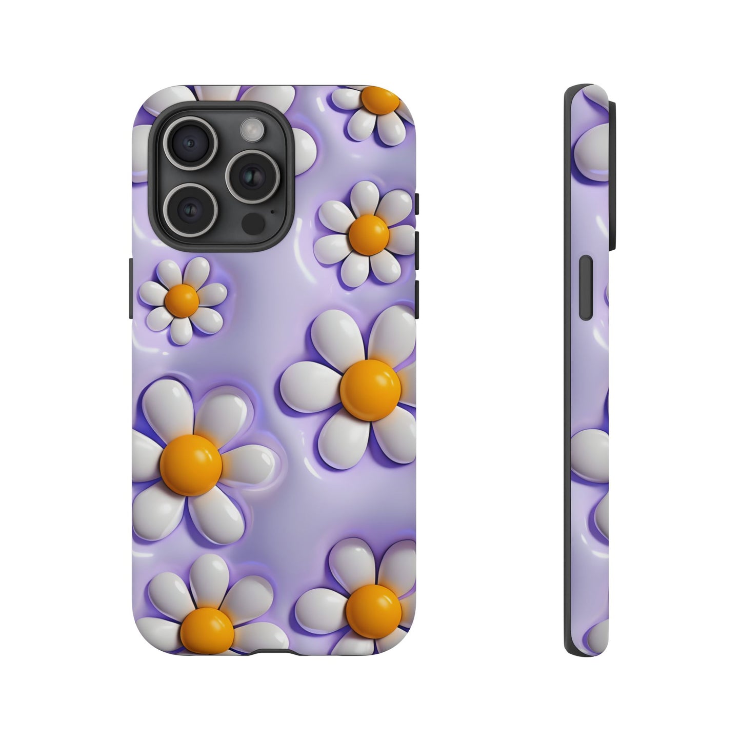 Daisy Floral Phone Case - Tough Cases for Flower Power Vibes