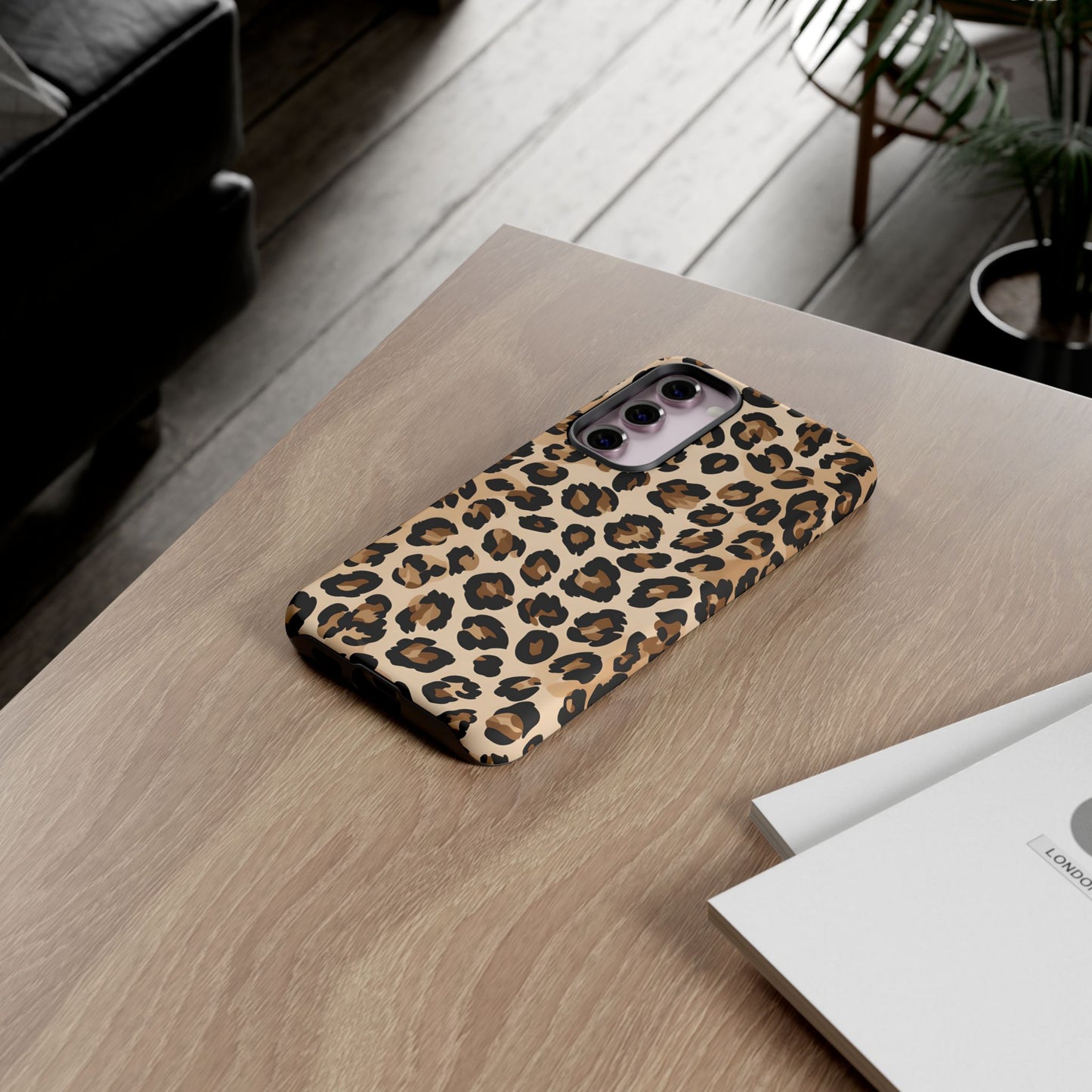 Wild Leopard Print Phone Case - Tough Protection for Animal Lovers