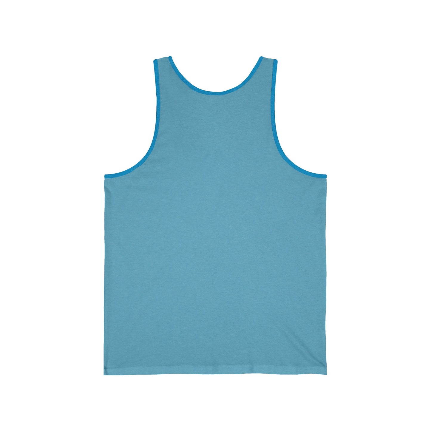 Hustle Hard Unisex Jersey Tank - Fun Flower Design