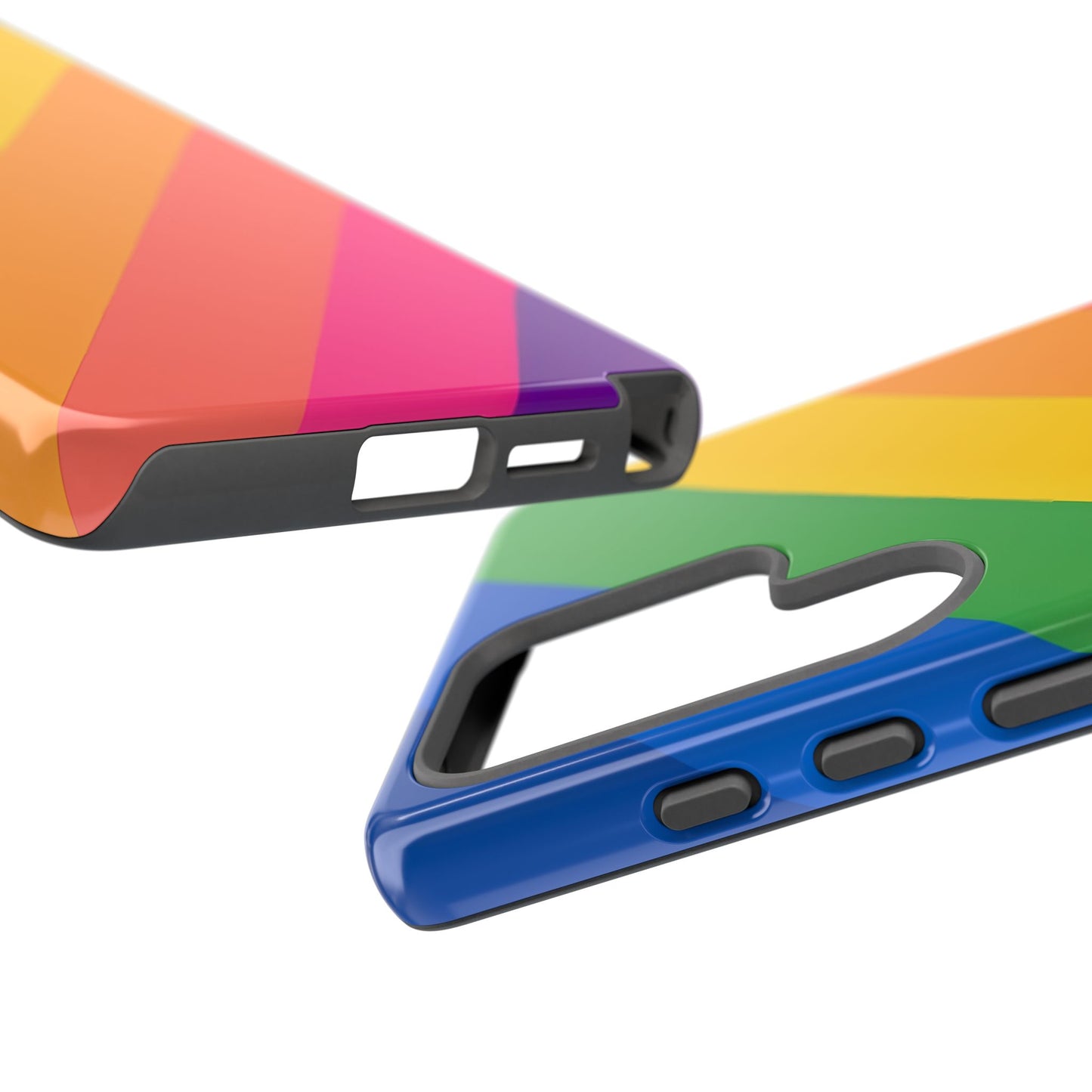 Vibrant Rainbow Phone Case - Tough & Stylish