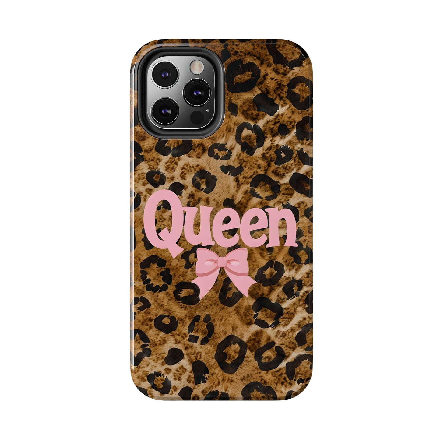 Queen Leopard Print Tough Phone Case