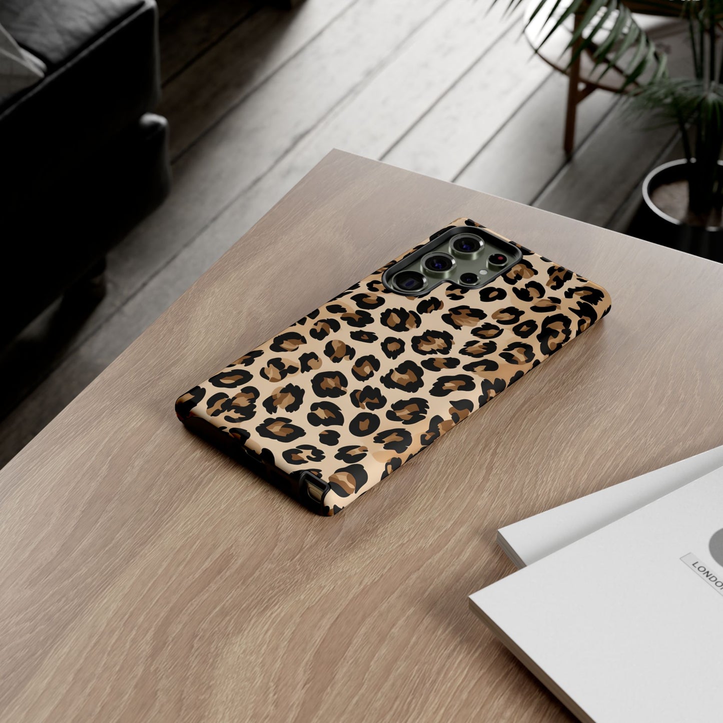 Wild Leopard Print Phone Case - Tough Protection for Animal Lovers