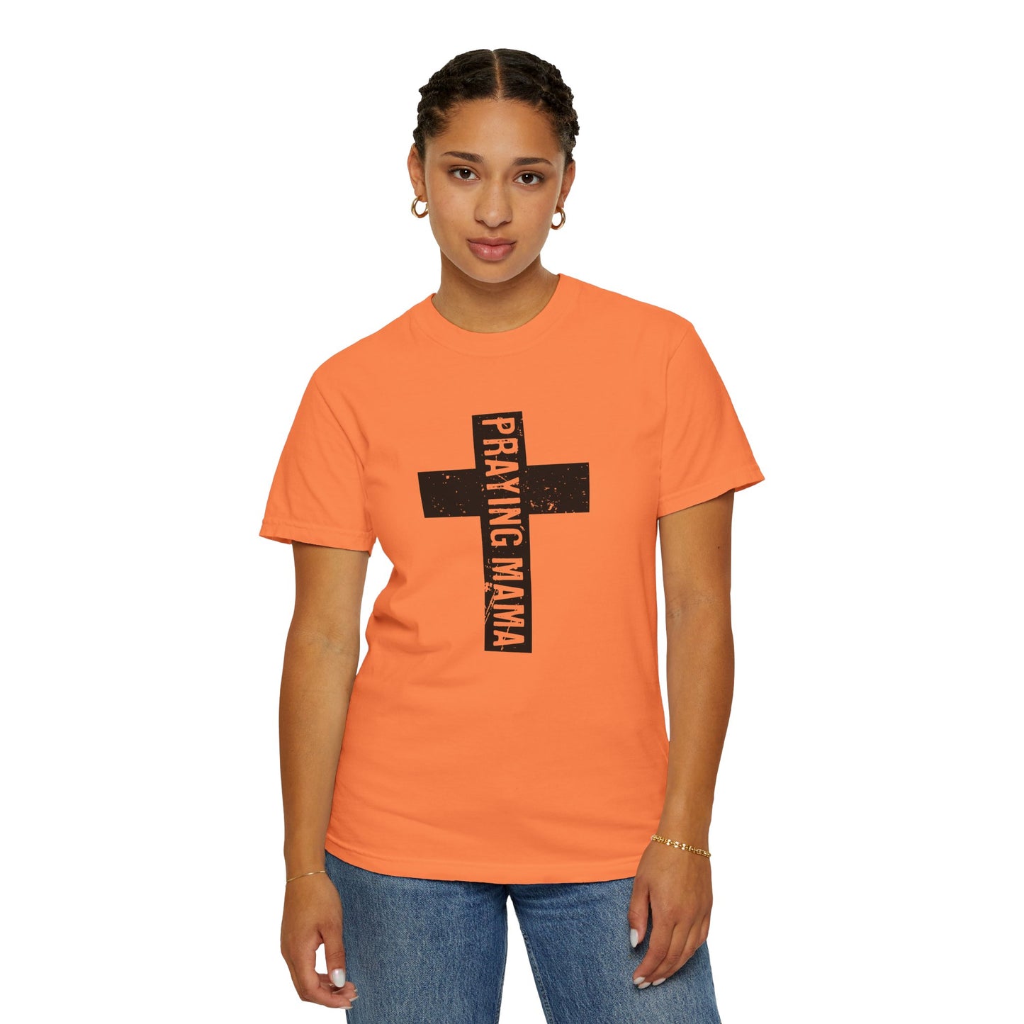 Praying Mama Graphic Unisex T-Shirt - Faith-Inspired Apparel for Moms