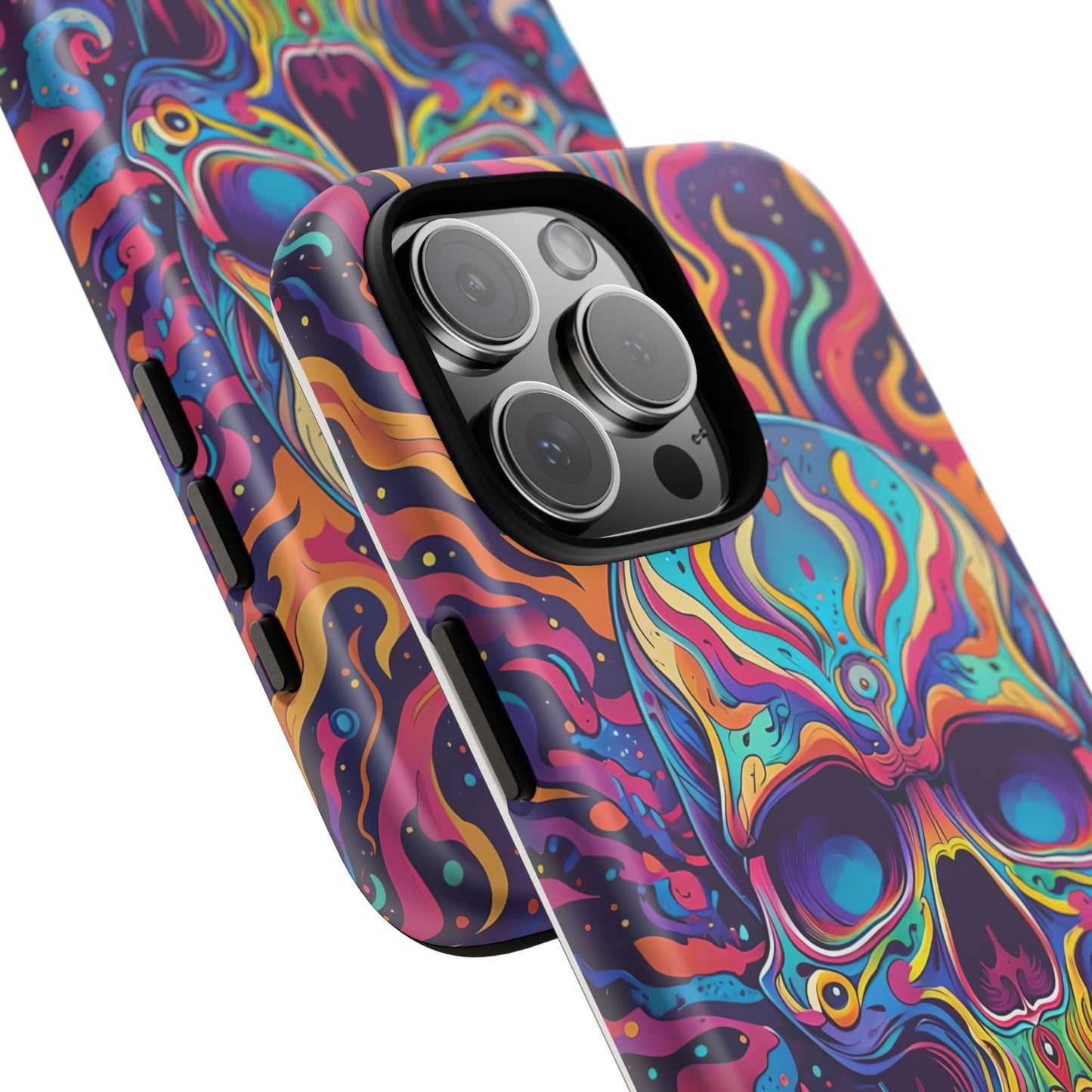 Colorful Skull Phone Case - Tough Cases for Bold Personalities
