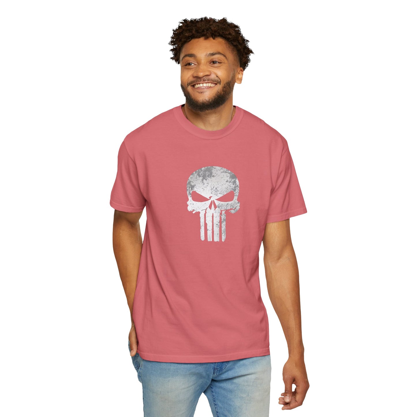Unisex Skull Graphic T-Shirt - Trendy, Casual Wear for Edgy Style