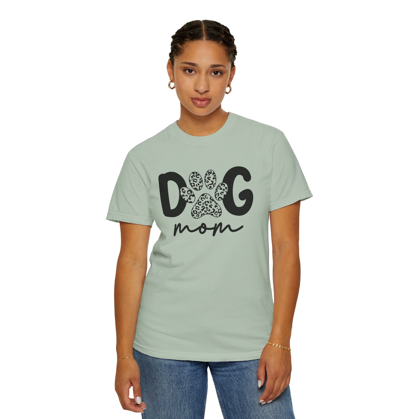 Cute Dog Mom Garment-Dyed T-Shirt | Perfect Gift for Pet Lovers