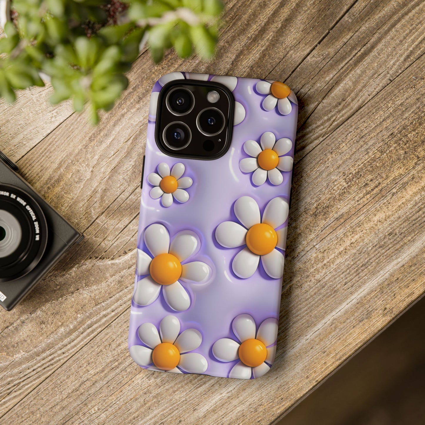 Daisy Floral Phone Case - Tough Cases for Flower Power Vibes