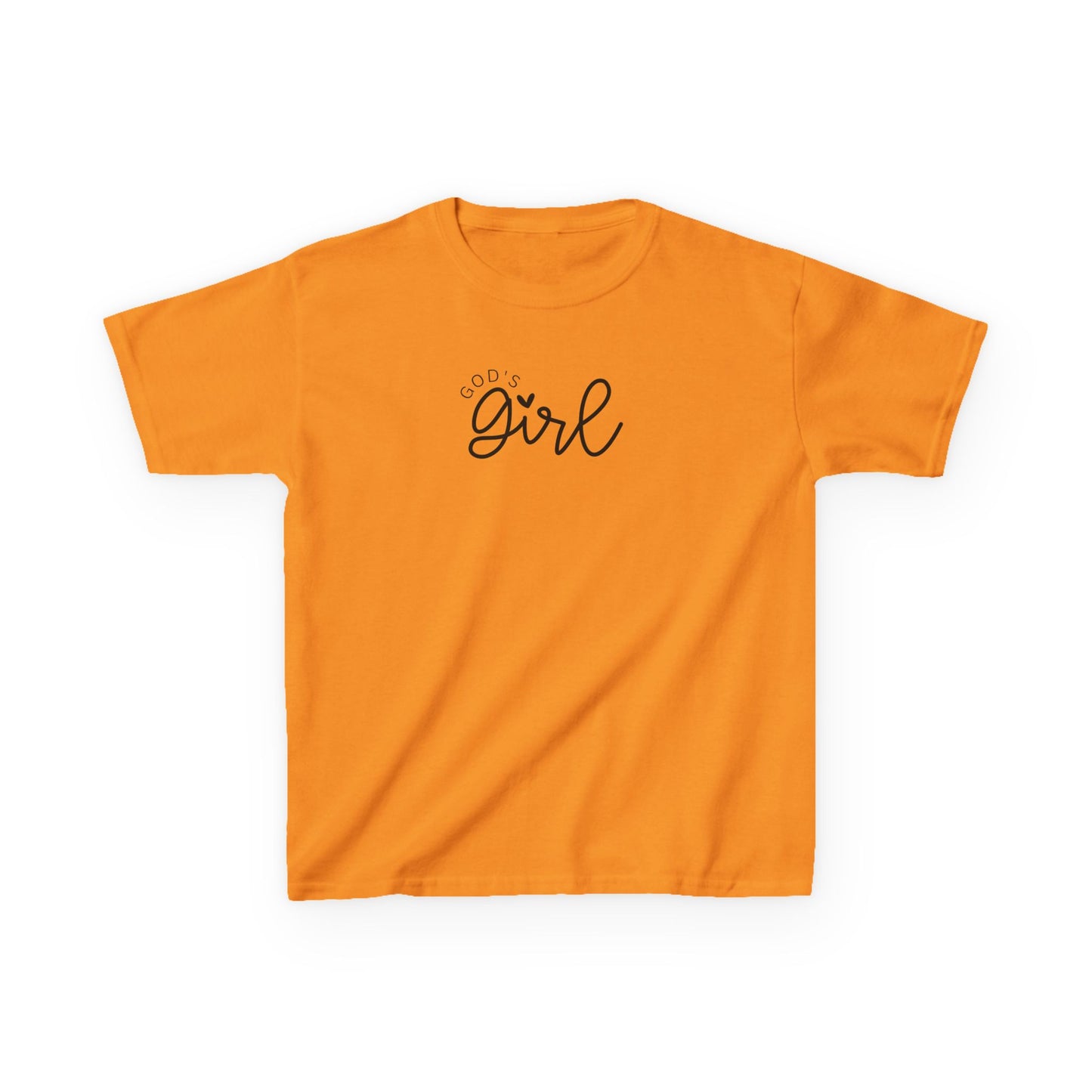 God's Girl Kids Heavy Cotton Tee - Cute and Comfortable T-Shirt for Faith-Inspired Girls
