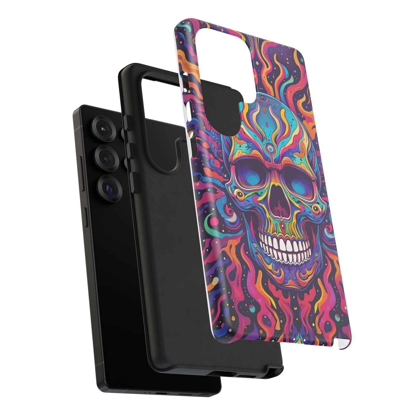 Colorful Skull Phone Case - Tough Cases for Bold Personalities
