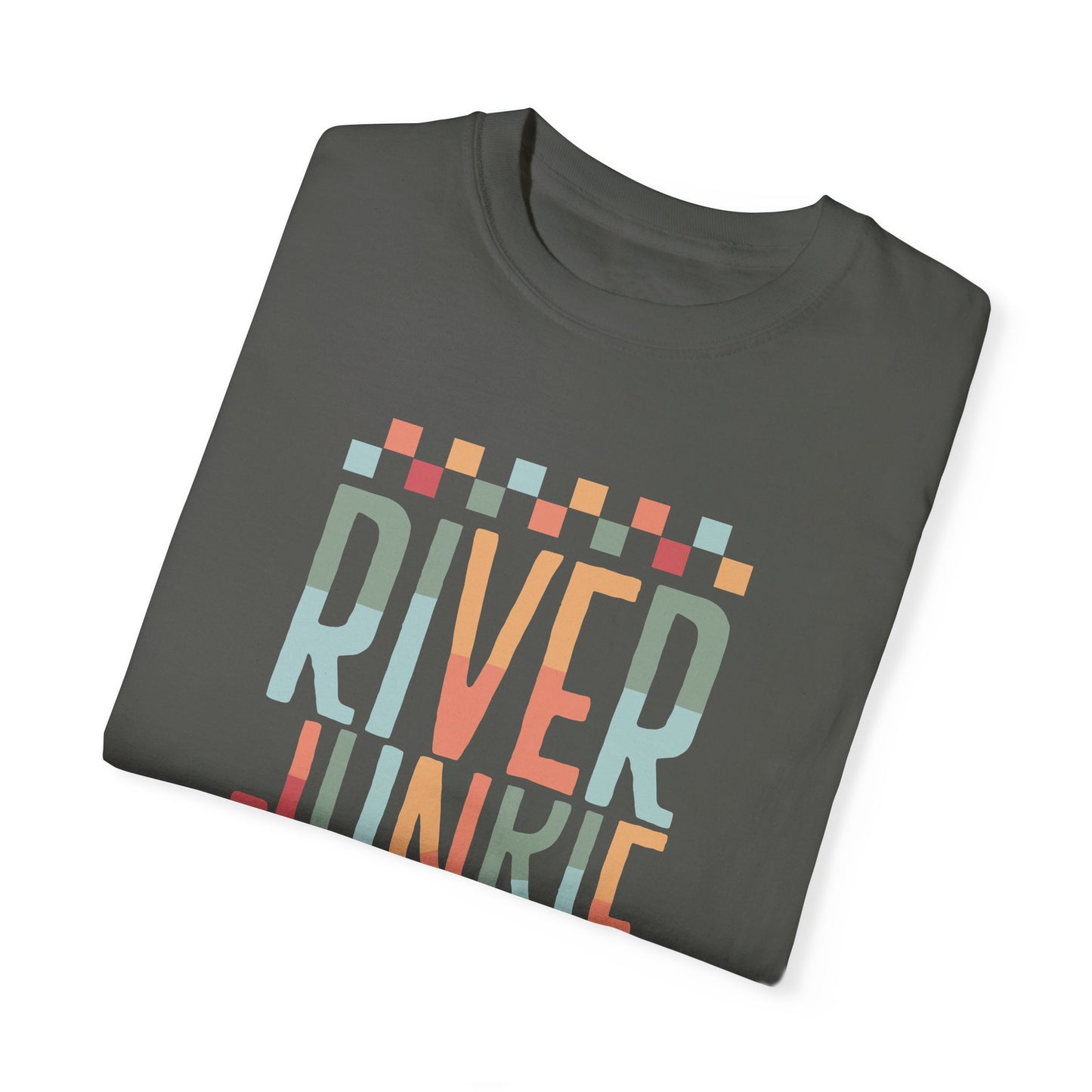 River Junkie Unisex Garment-Dyed T-Shirt - Perfect for Adventure Lovers