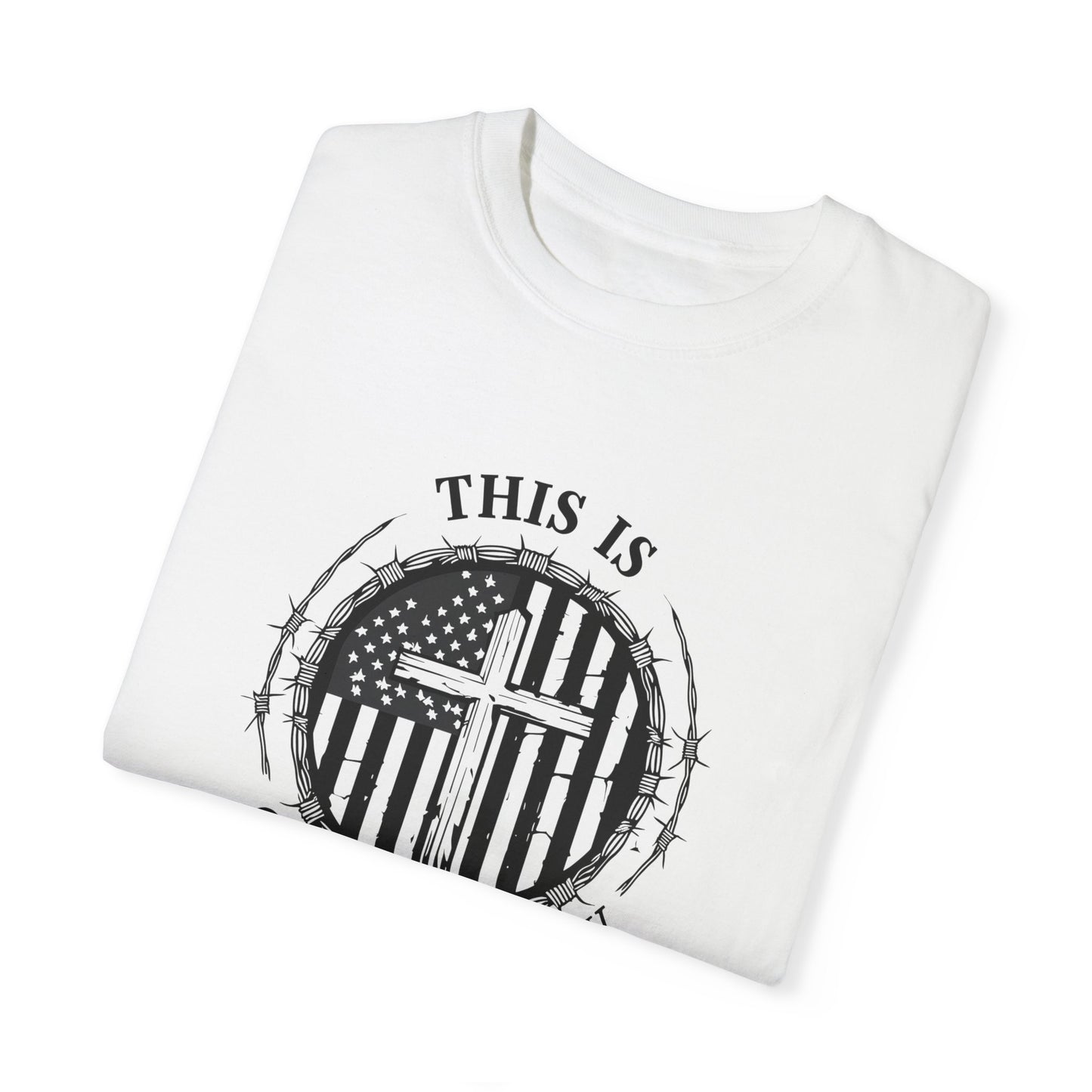 Unisex God’s Country Graphic T-Shirt - Patriotic Design