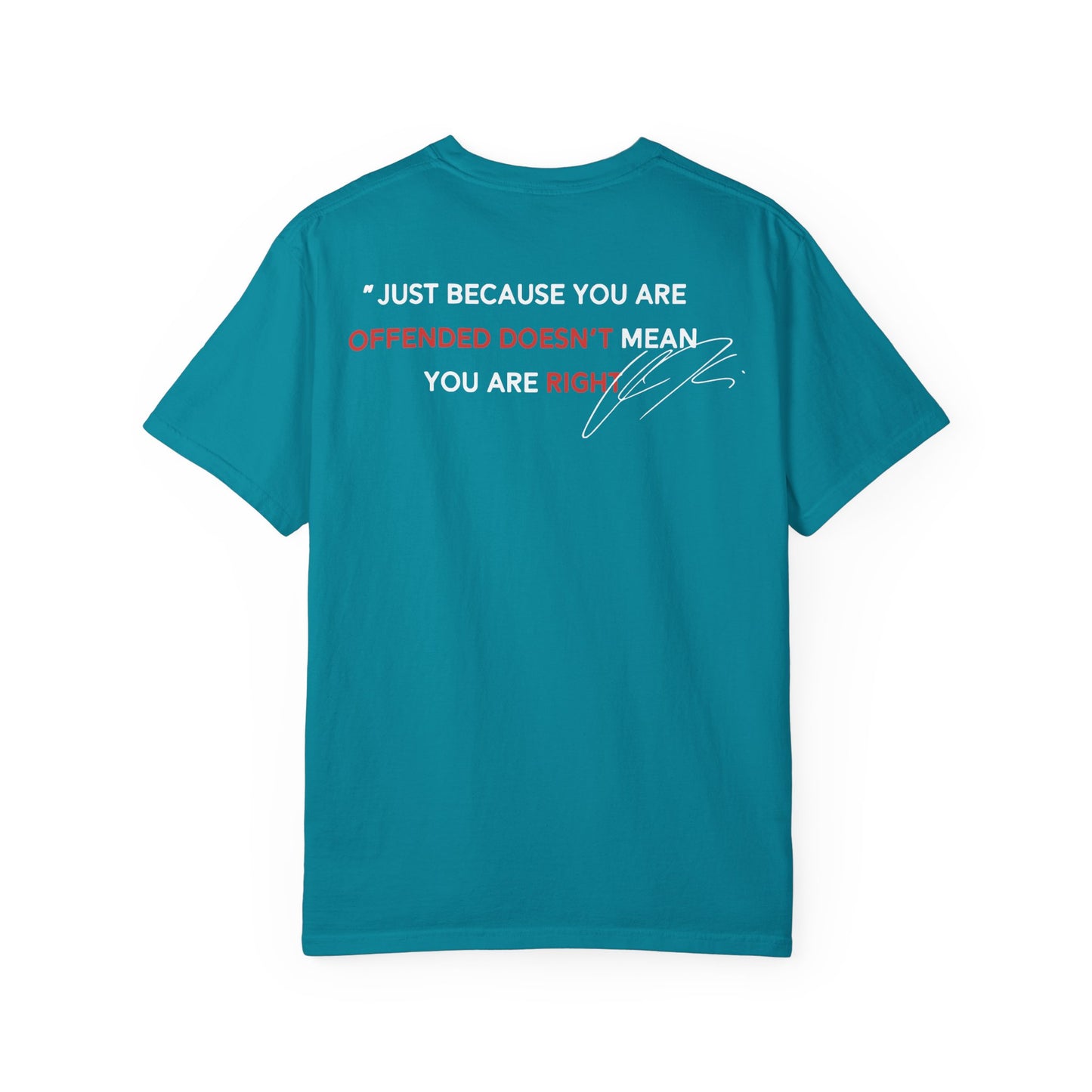 Freedom Unisex Garment-Dyed T-shirt - Casual Tee, Thought-Provoking Apparel, Perfect for Gifts, Statement Tees, Everyday Wear