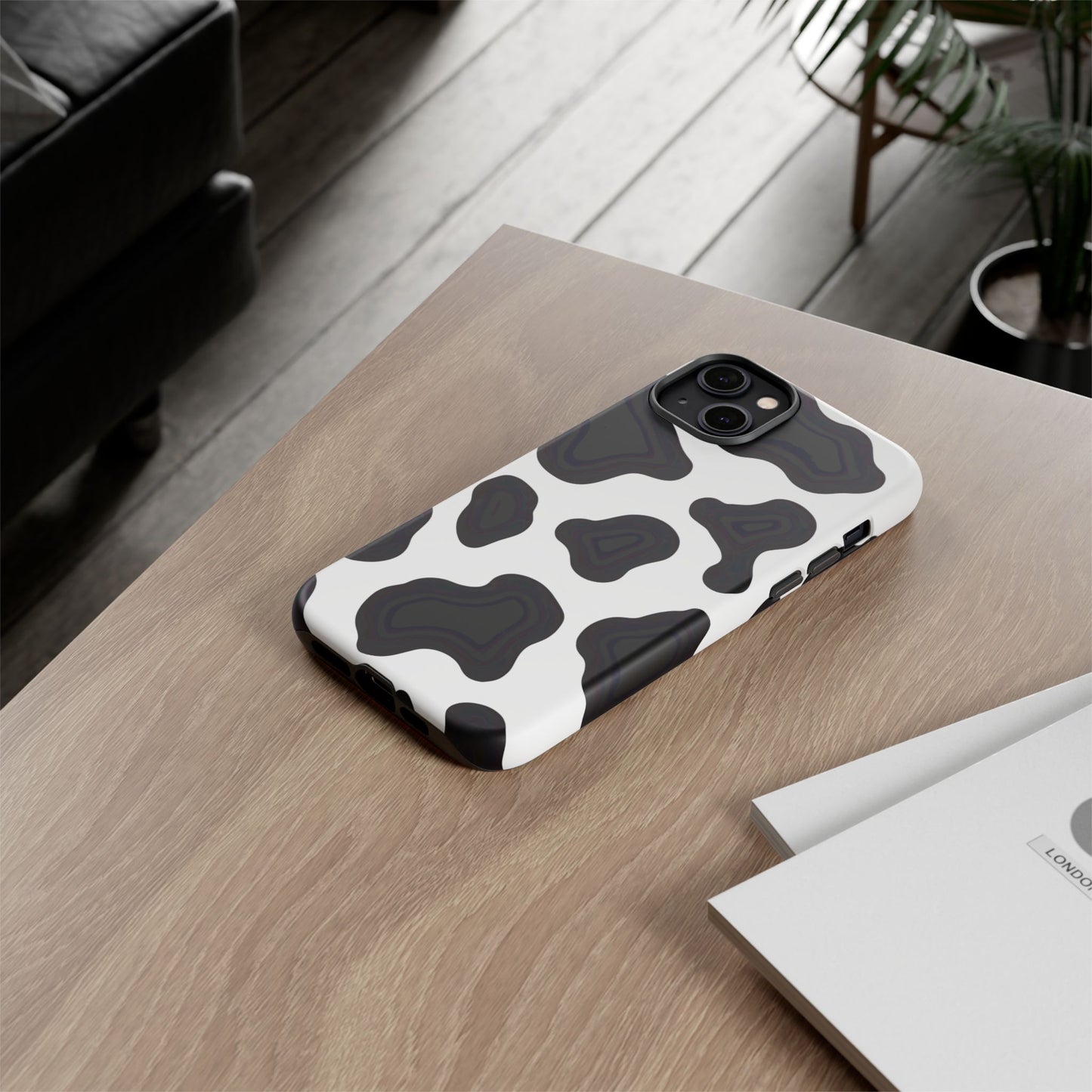 Cow Print Phone Case - Tough Cases for Trendy Protection