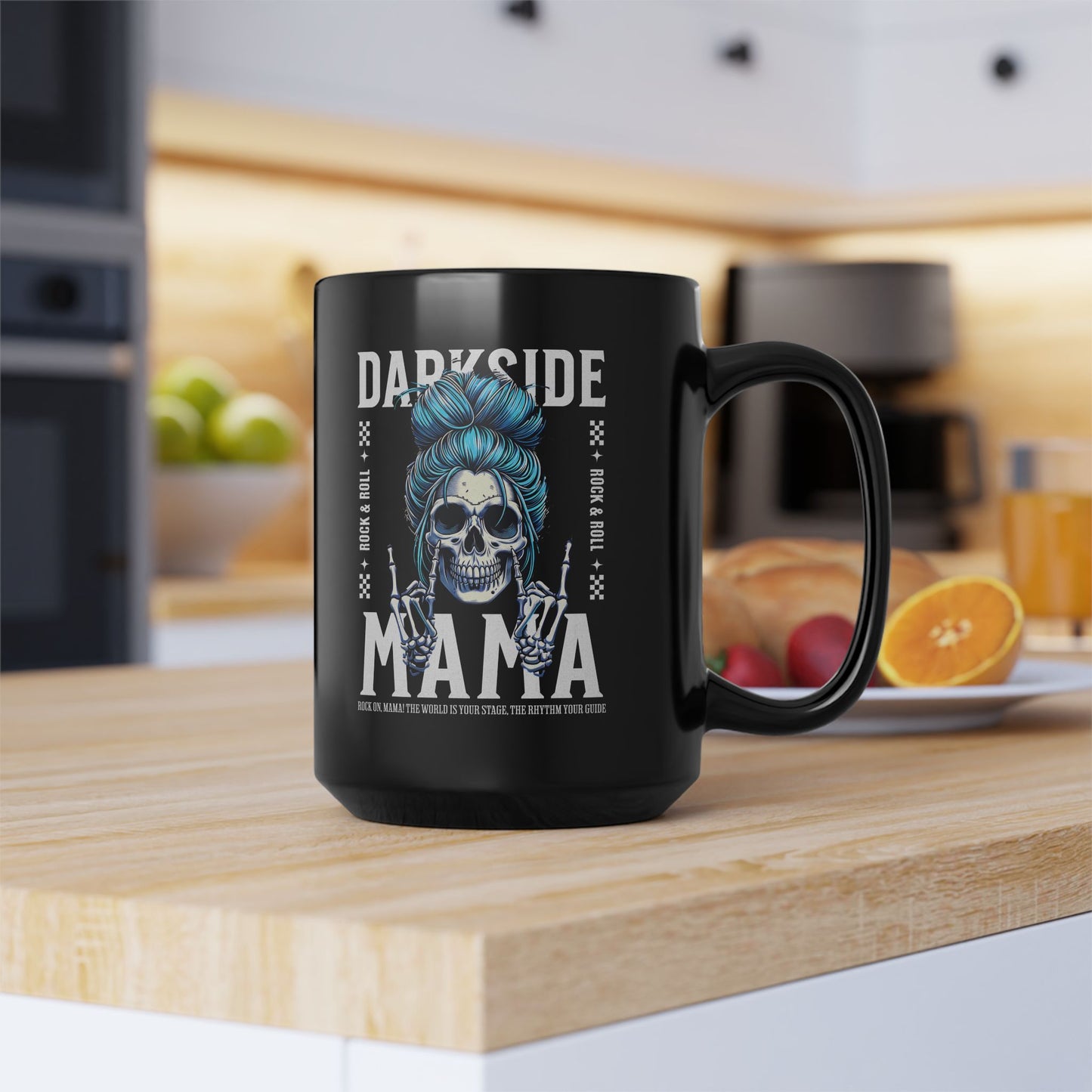 Darkside Mama Coffee Mug - Skull Design 15oz