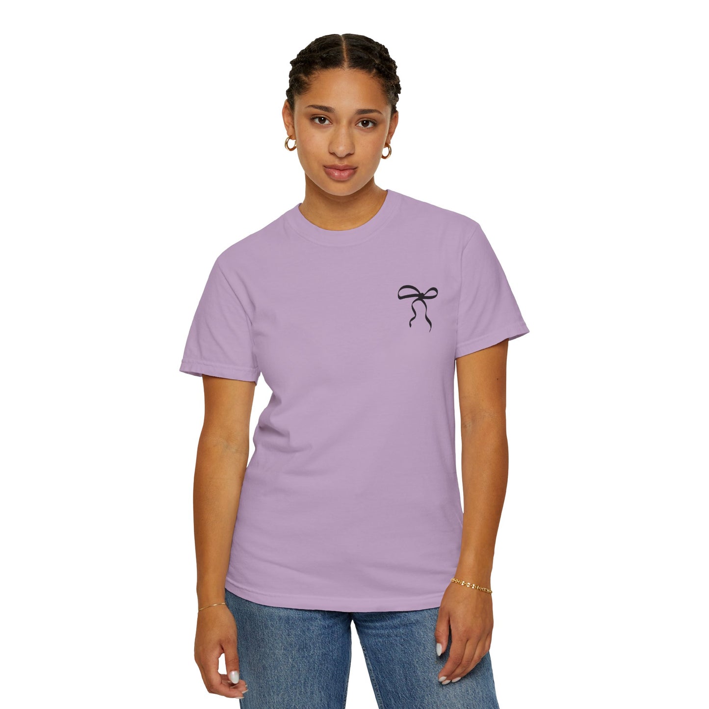 Inspirational Unisex Garment-Dyed T-Shirt - "but God made a way"