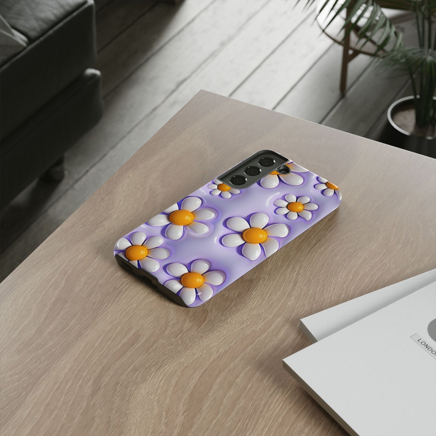 Daisy Floral Phone Case - Tough Cases for Flower Power Vibes