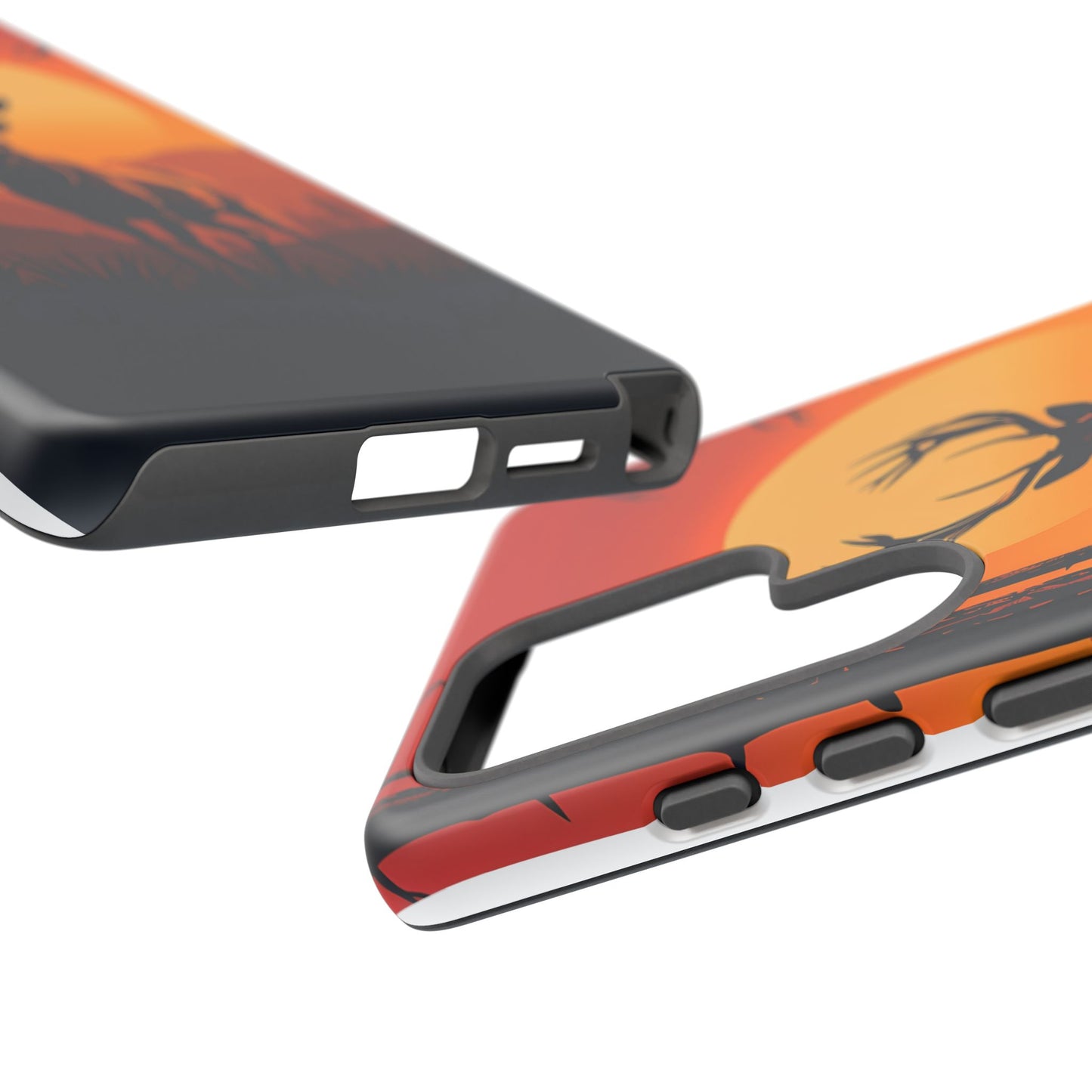 Wildlife Phone Case - Stag and Sunset Design for Nature Lovers