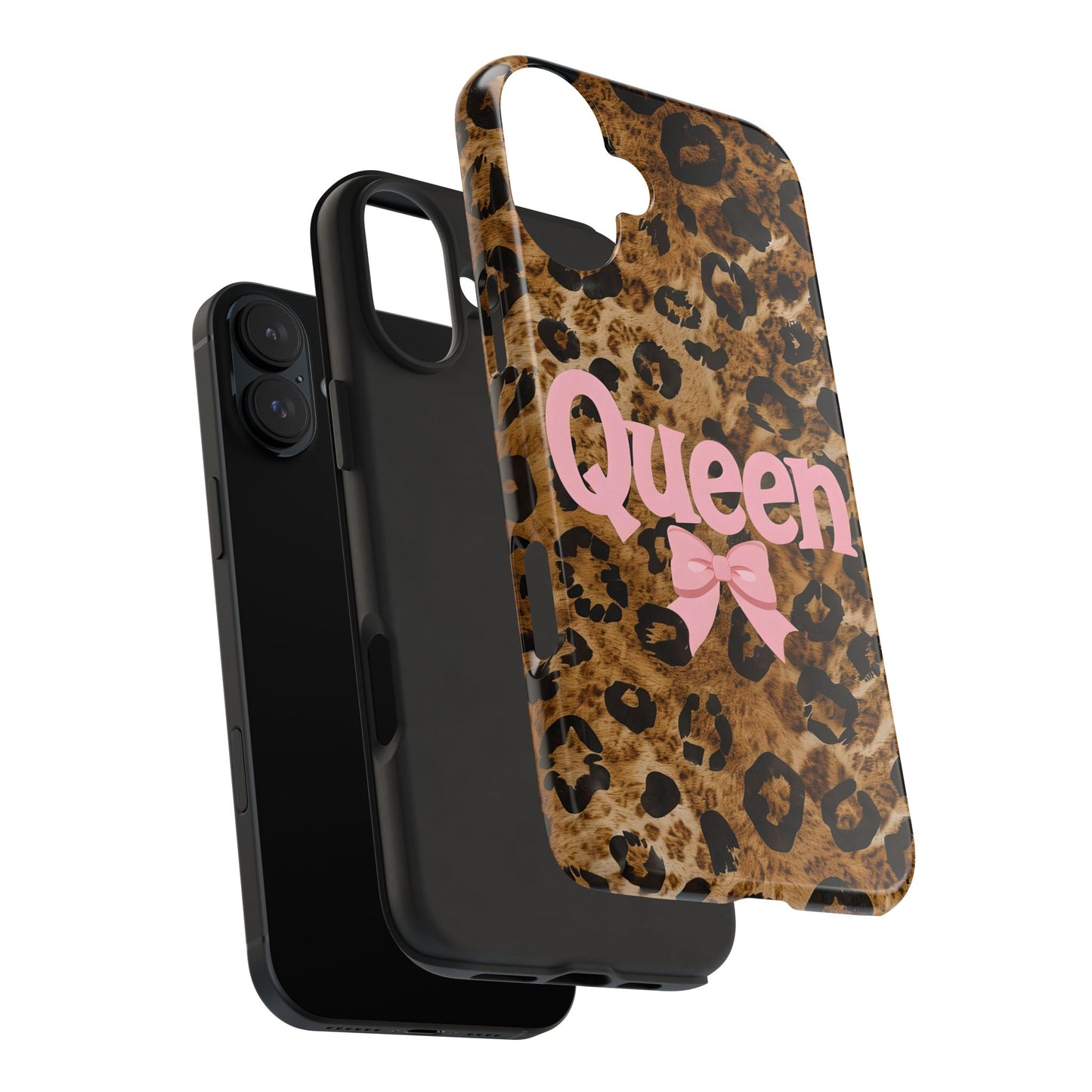 Queen Leopard Print Tough Phone Case