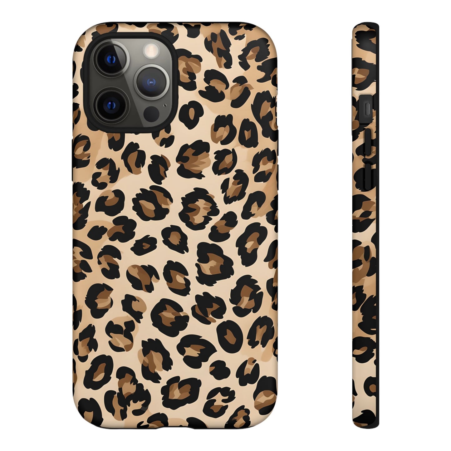 Wild Leopard Print Phone Case - Tough Protection for Animal Lovers