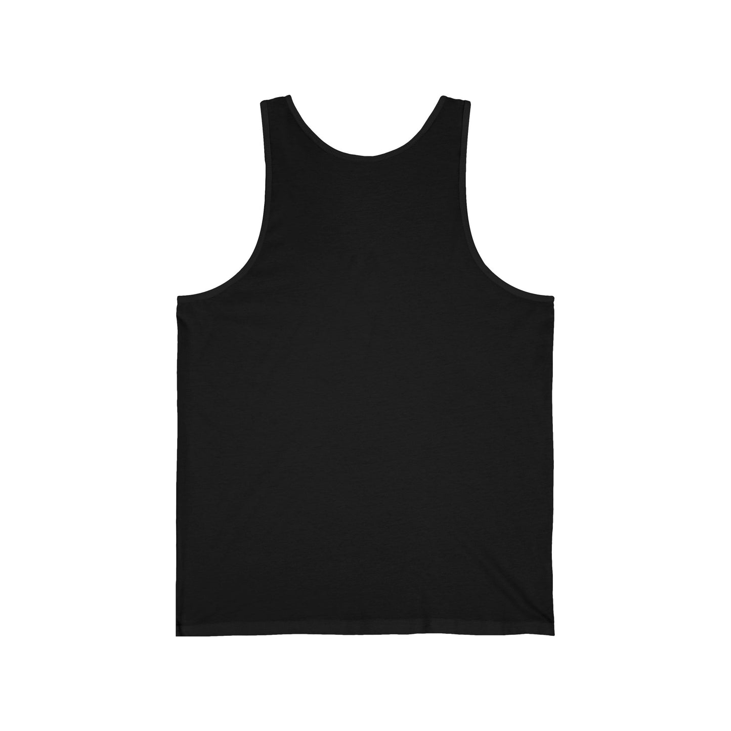 Never Give Up Unisex Jersey Tank - Motivational Workout Top